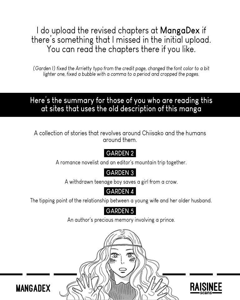 Chiisako no Niwa Chapter 2 page 1 - Chapter 2: Garden 2: Meddlesome Igna of the Mountain