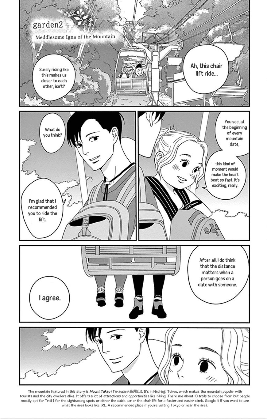 Chiisako no Niwa Chapter 2 page 2 - Chapter 2: Garden 2: Meddlesome Igna of the Mountain