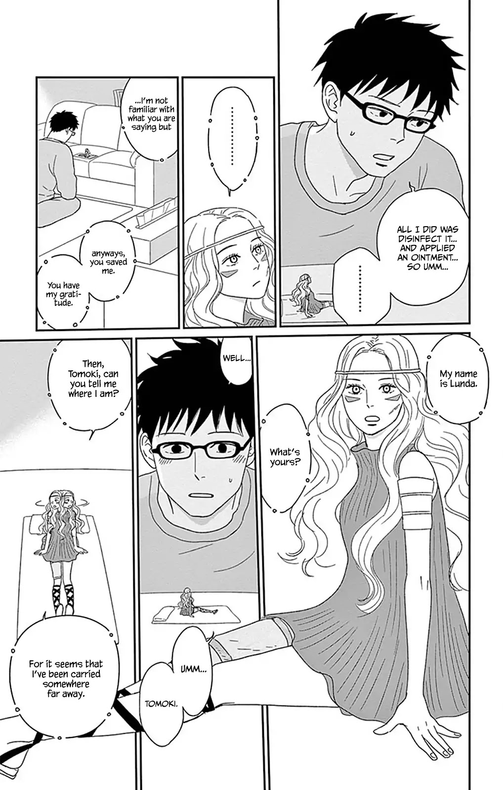 Chiisako no Niwa Chapter 3 page 8 - Chapter 3: Garden 3: The Blue Stone of Lund