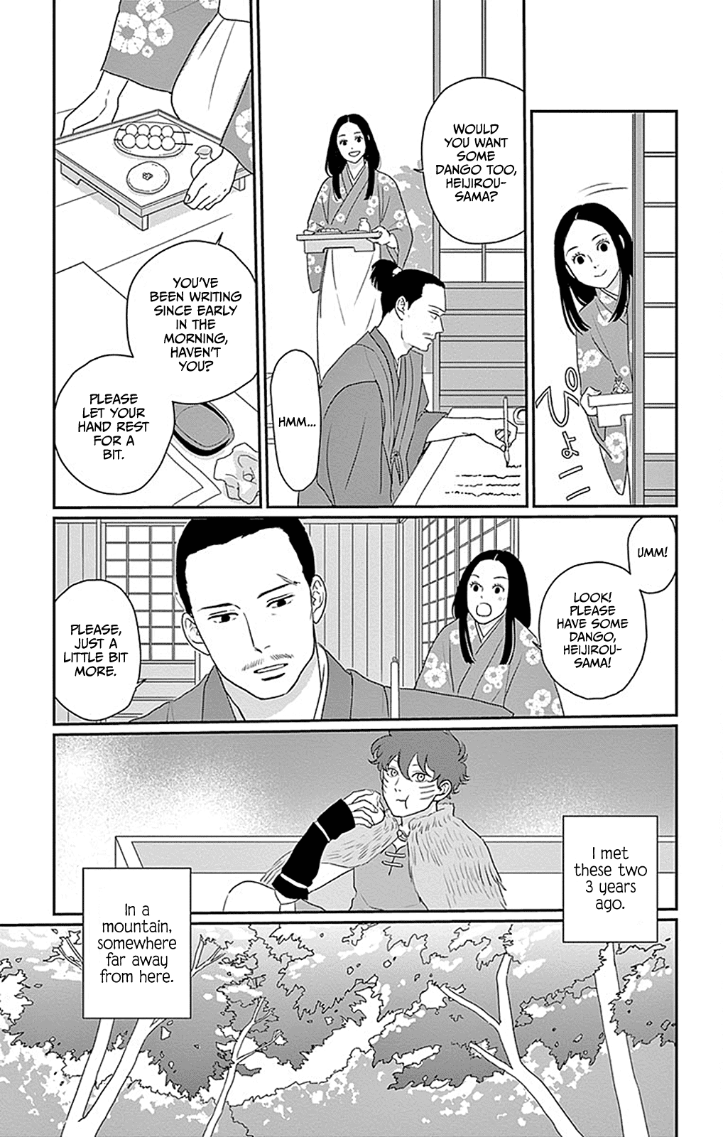 Chiisako no Niwa Chapter 4 page 4 - Chapter 4: Garden 4: The 400-Year-Old Garden