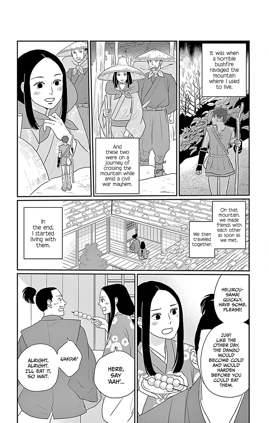Chiisako no Niwa Chapter 4 page 5 - Chapter 4: Garden 4: The 400-Year-Old Garden