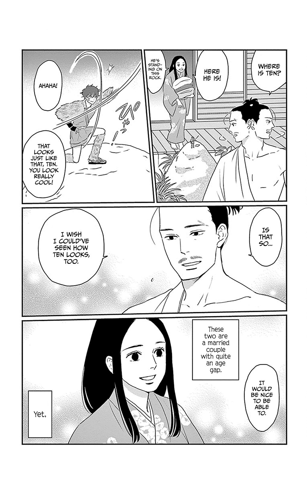 Chiisako no Niwa Chapter 4 page 8 - Chapter 4: Garden 4: The 400-Year-Old Garden