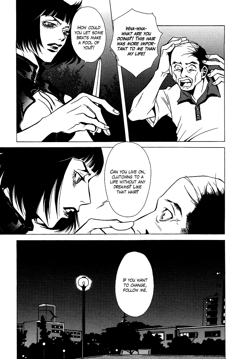 Chijou 10 Meter no Ori kara Chapter 6.2 page 11 - Chapter 6 v2 : Natural Born Scissors - Cut 3: 15cm Heels, 15cm Hair