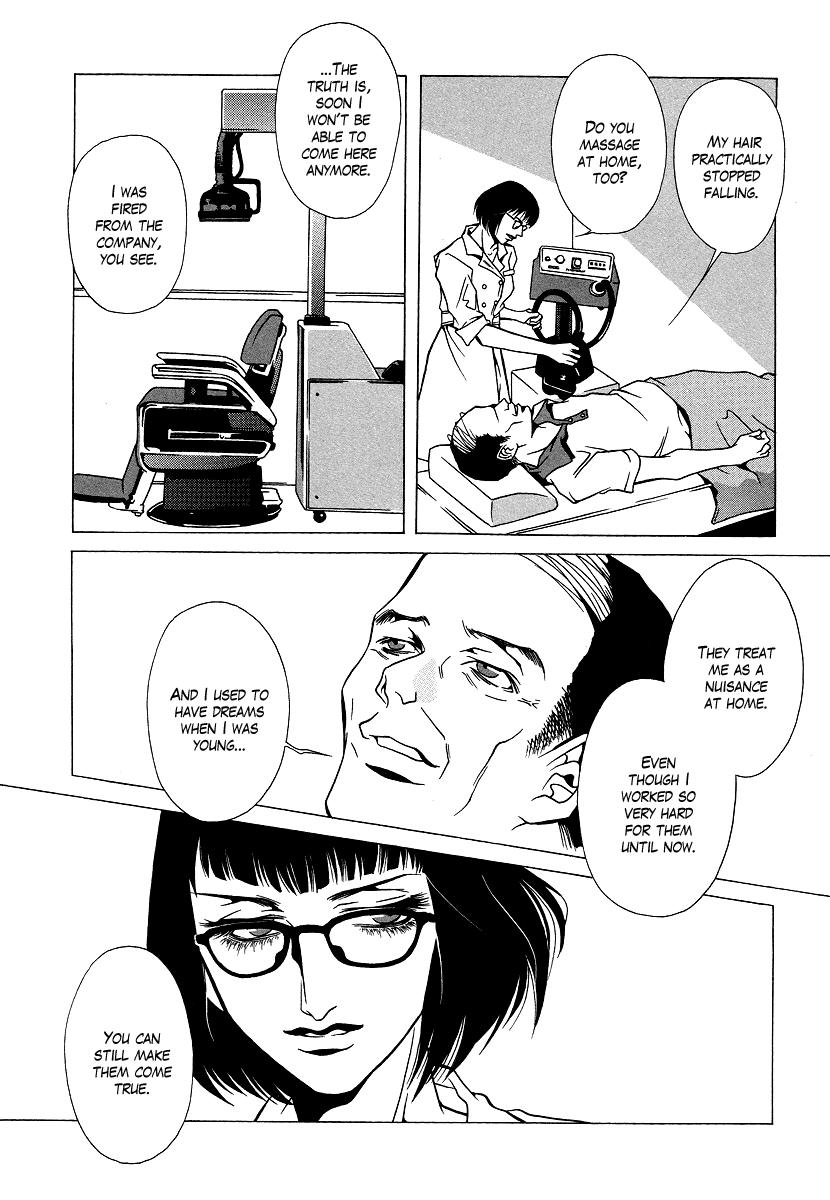 Chijou 10 Meter no Ori kara Chapter 6.2 page 6 - Chapter 6 v2 : Natural Born Scissors - Cut 3: 15cm Heels, 15cm Hair
