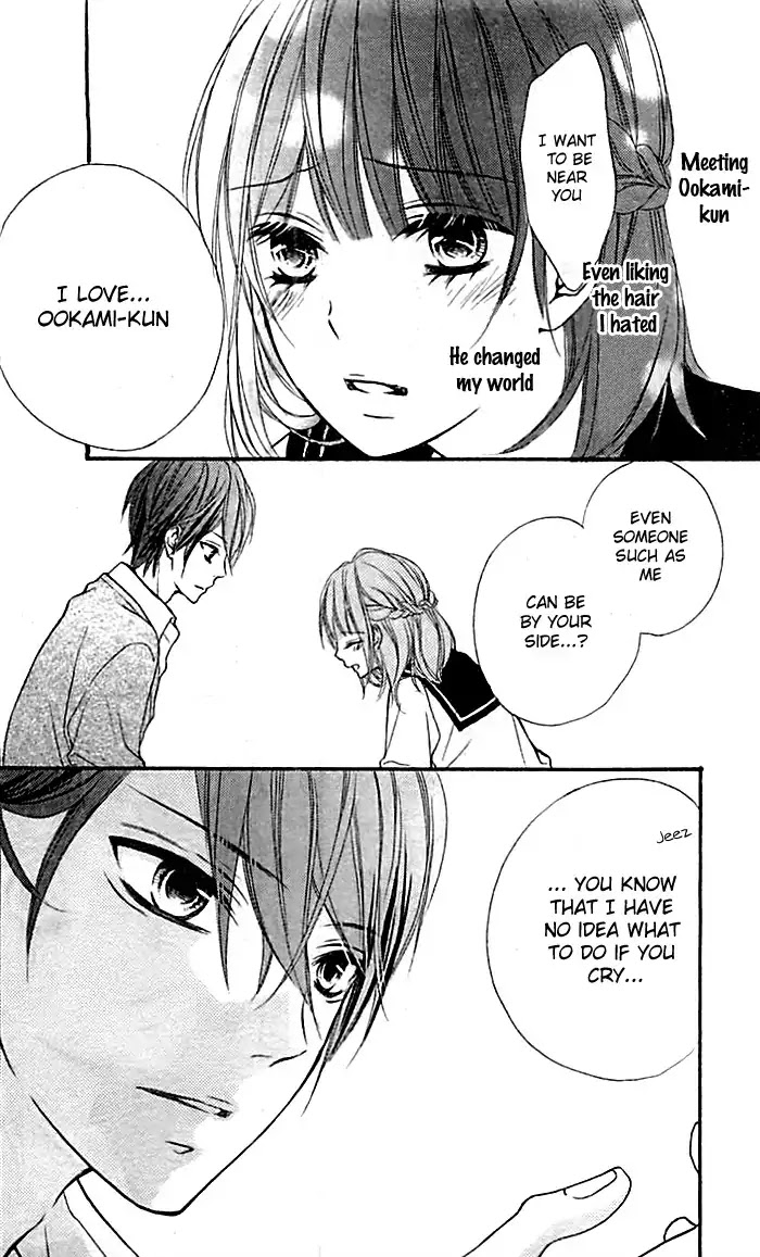 Chikai no Kiss wa, 16-sai Chapter 4 page 30 - Chapter 4: Story 4: Oubou Ookami to Akazukin