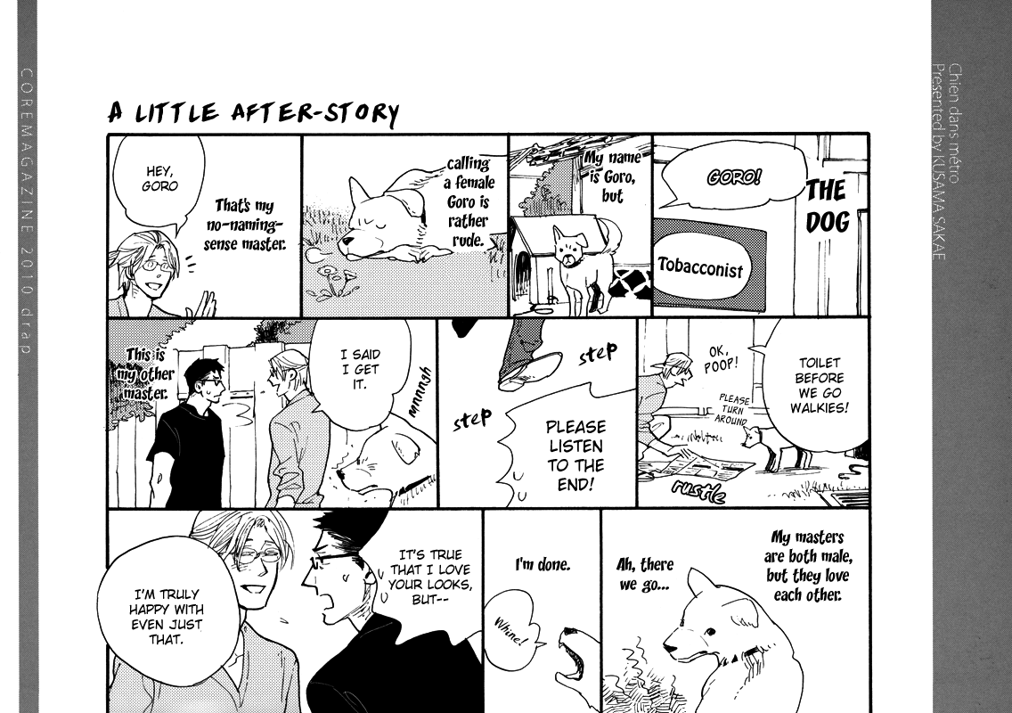 Chikatetsu no Inu Chapter 1.2 page 4 - Chapter 1 v2 : Metro Dog - Chapter 1