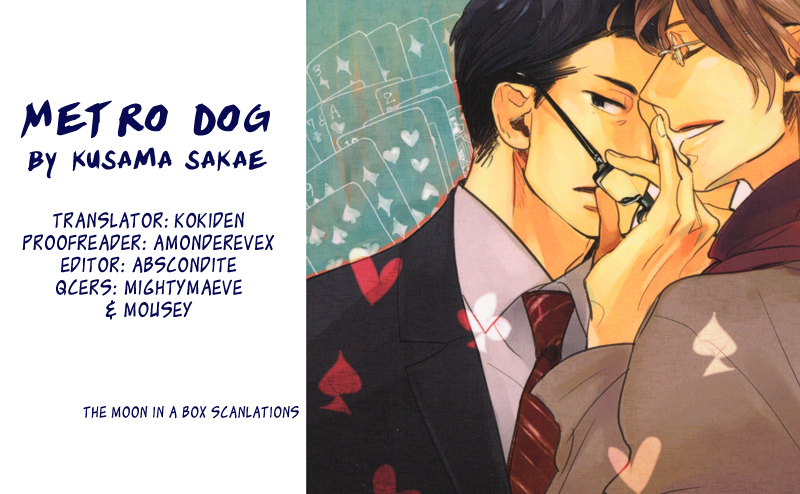 Chikatetsu no Inu Chapter 4.2 page 1 - Chapter 4 v2 : Dogs Playing Poker
