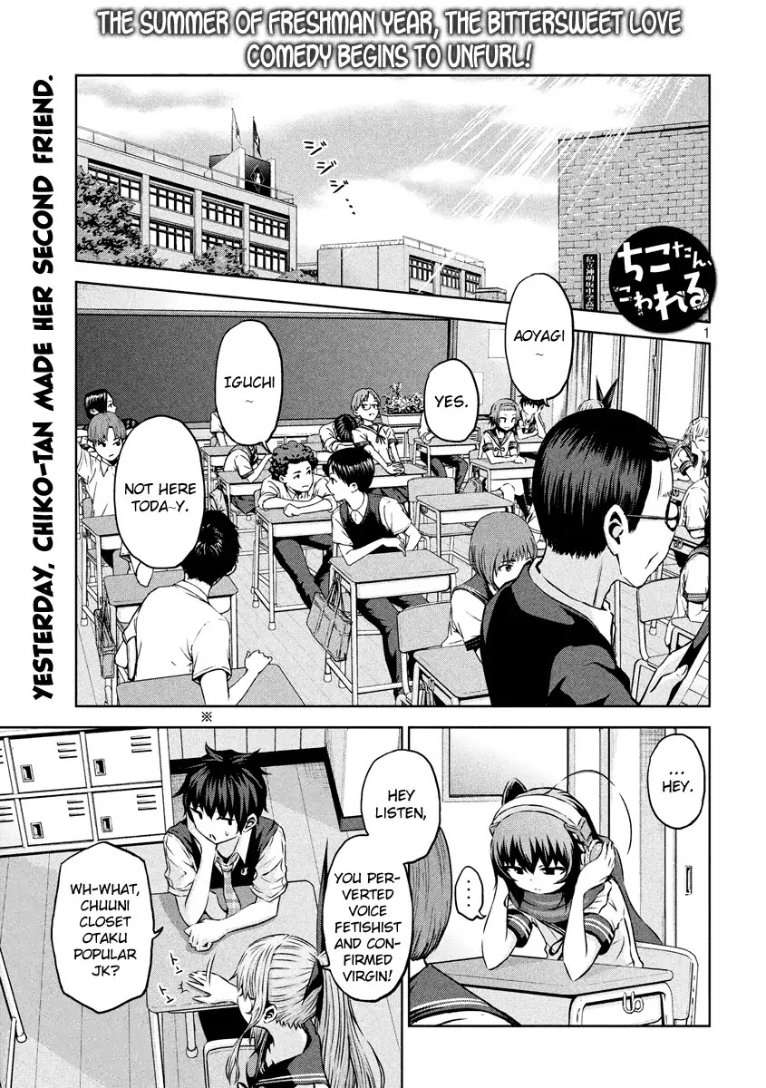 Chikotan, Kowareru Chapter 12 page 1 - Chapter 12: Chiko-tan breaks down!? And the stealthily approaching shadow...!