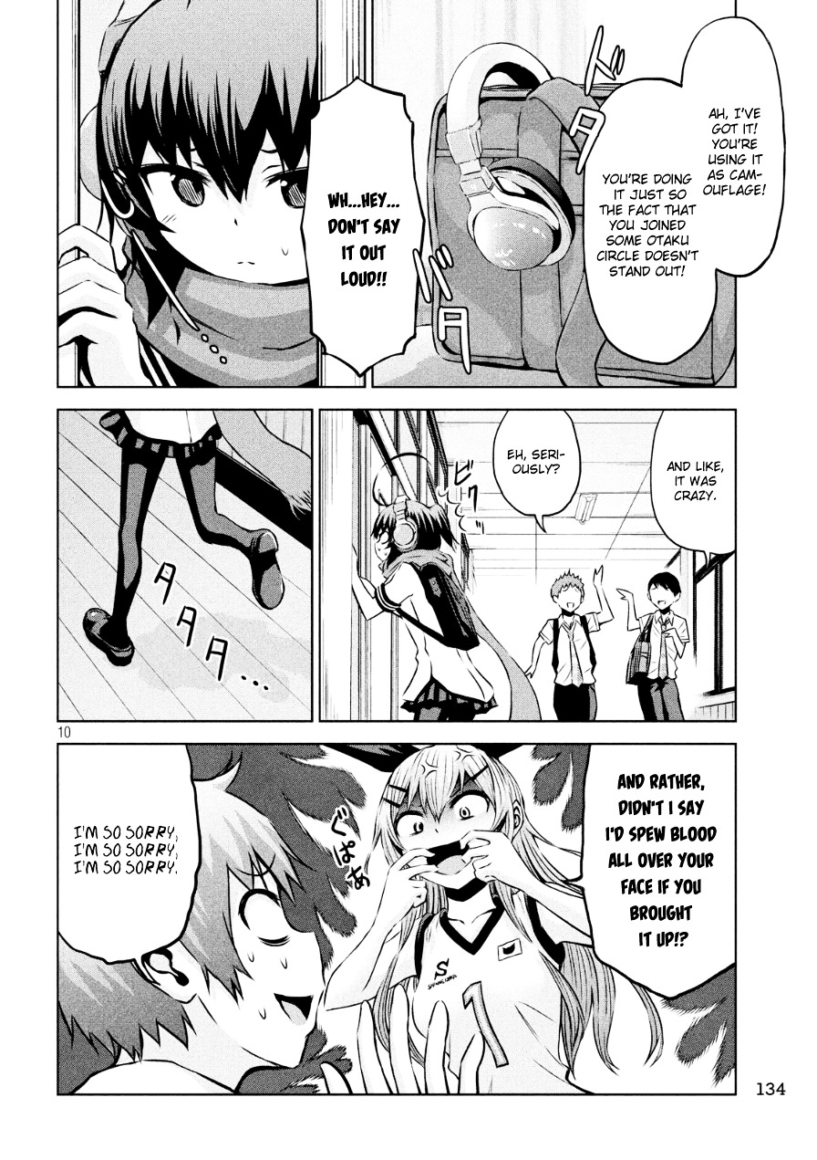 Chikotan, Kowareru Chapter 2 page 10 - Chapter 2 : W-What the Heck!! The Secret of the Headphones and Her True Identity!!