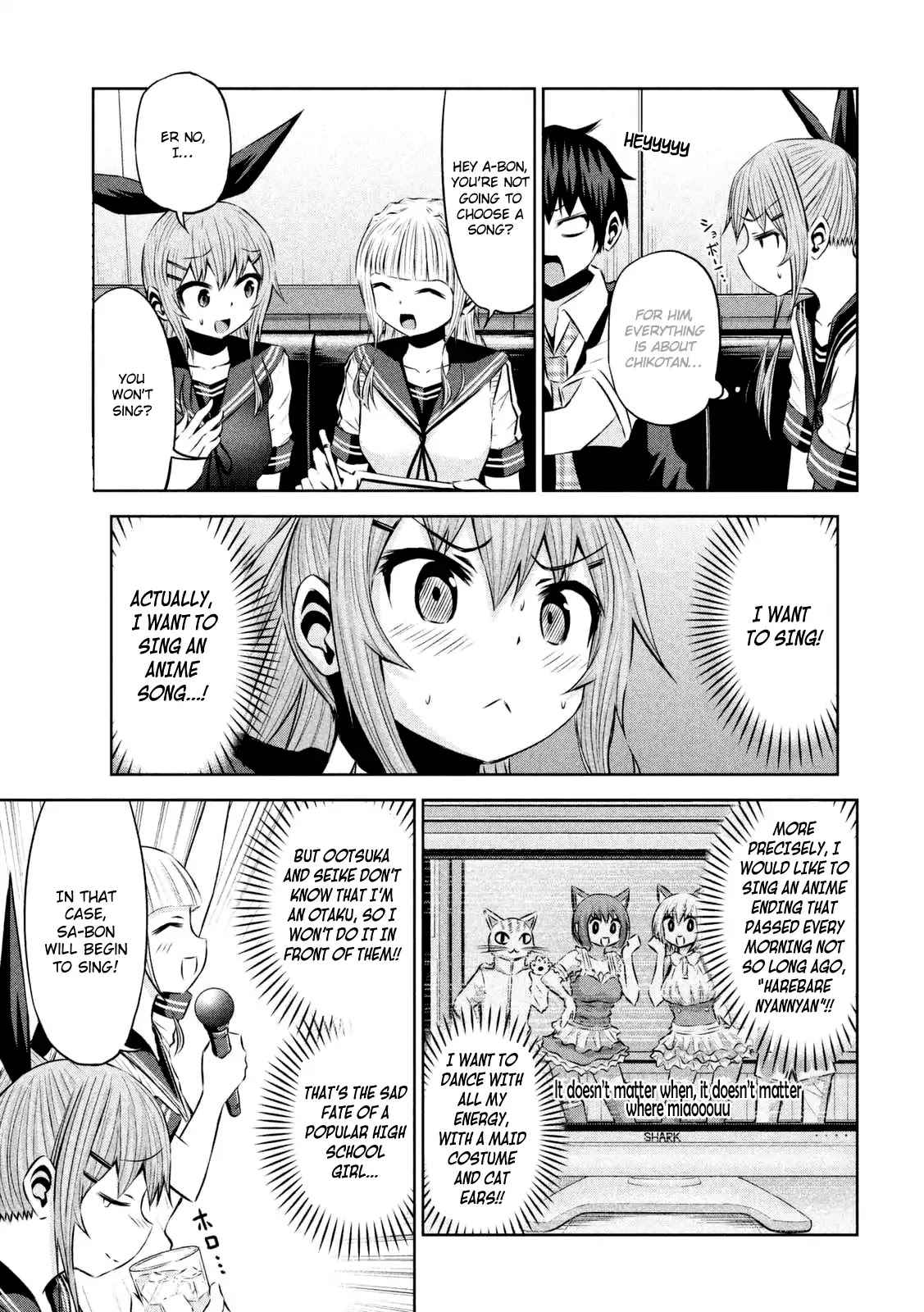 Chikotan, Kowareru Chapter 29 page 6 - Chapter 29: Let's Go To The Karaoke! To Sing Or Not To Sing Anime Songs? What A Dilemma!