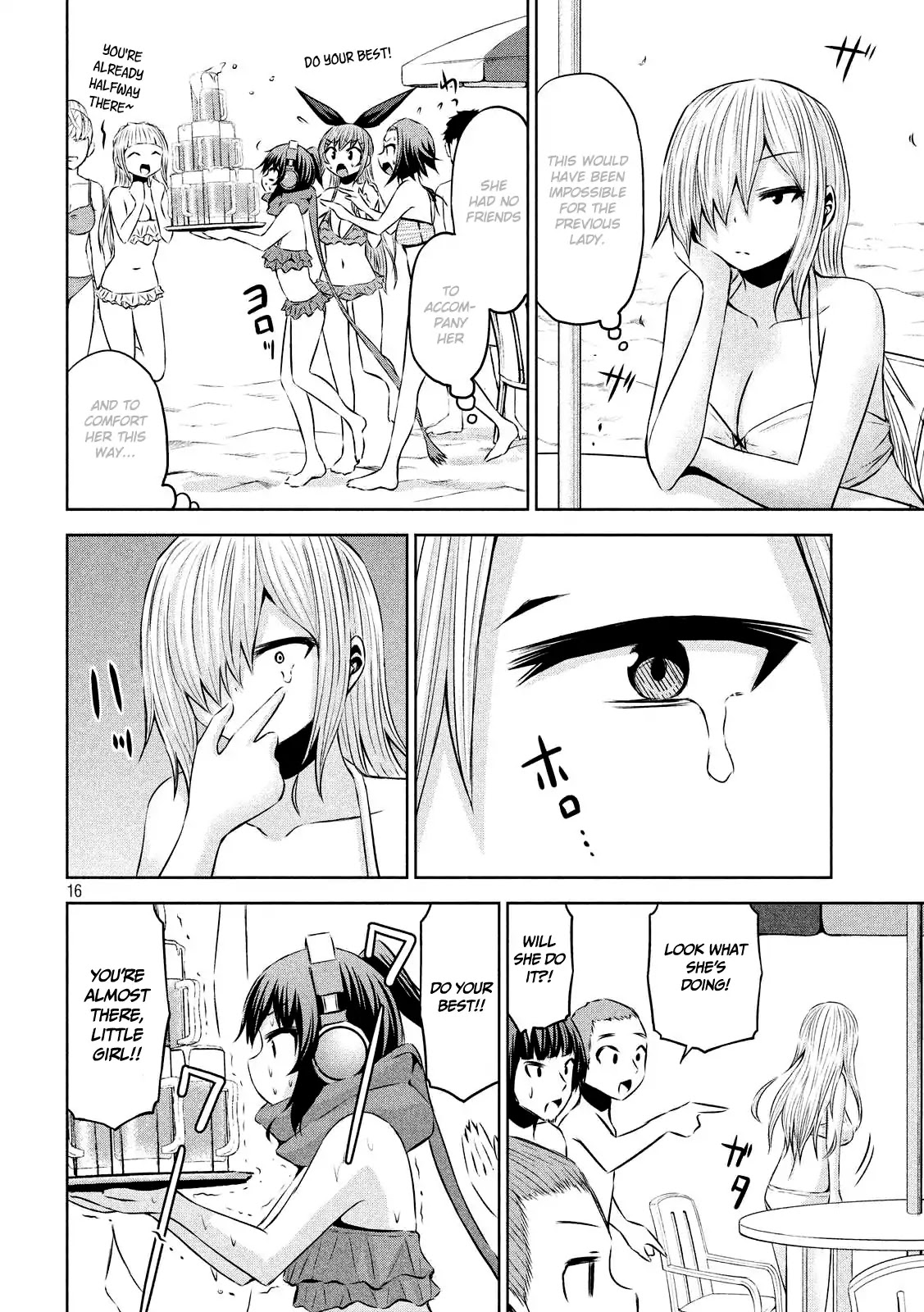 Chikotan, Kowareru Chapter 30 page 17 - Chapter 30: At Last They Arrived At The Beach! The Great Improvement Of Chikotan And The Short-Range Electromagnetic Waves