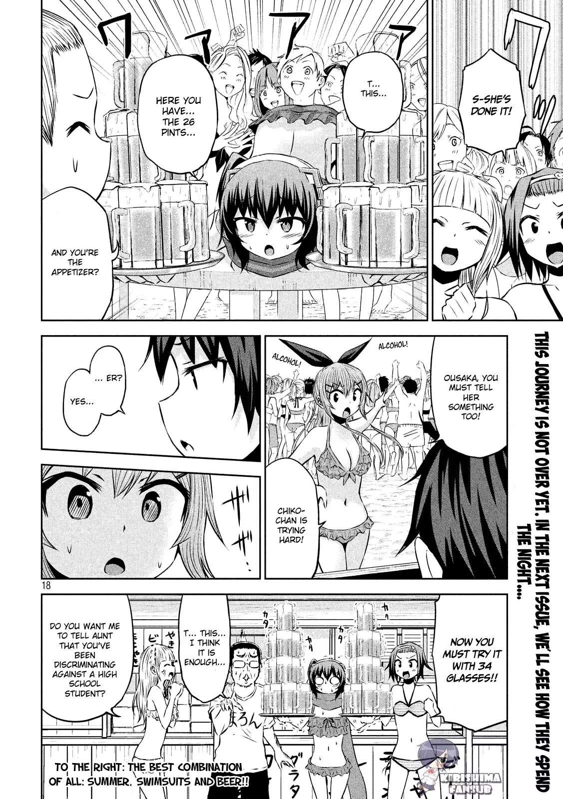 Chikotan, Kowareru Chapter 30 page 19 - Chapter 30: At Last They Arrived At The Beach! The Great Improvement Of Chikotan And The Short-Range Electromagnetic Waves