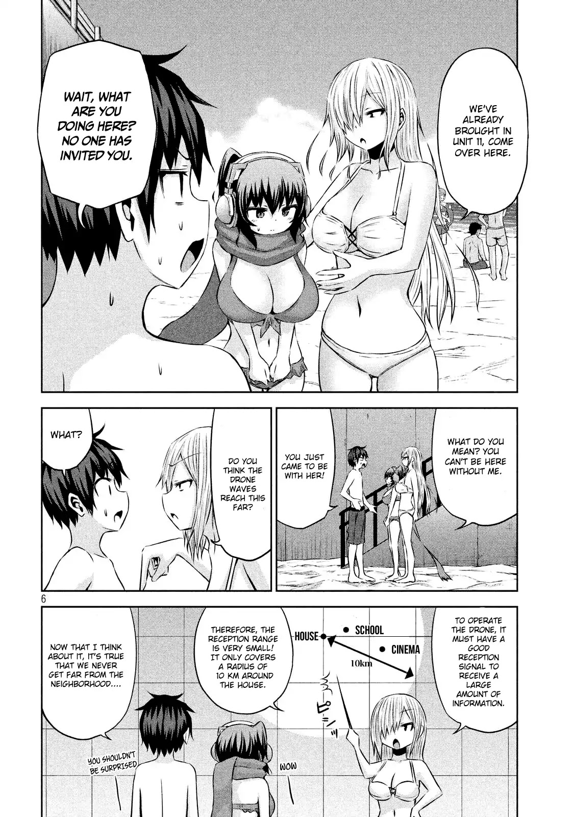 Chikotan, Kowareru Chapter 30 page 7 - Chapter 30: At Last They Arrived At The Beach! The Great Improvement Of Chikotan And The Short-Range Electromagnetic Waves