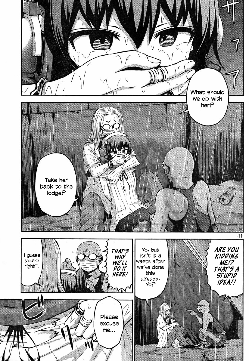 Chikotan, Kowareru Chapter 34 page 11 - Chapter 34: The relations between the three will…? The climax of the beach arc!!!