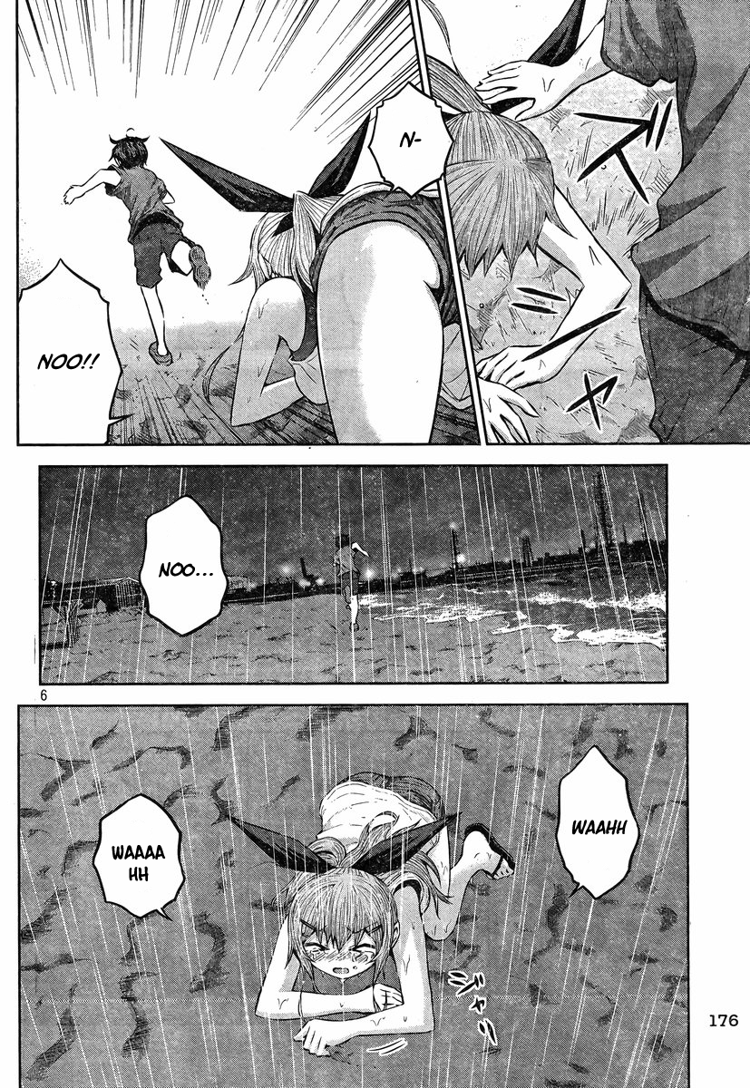 Chikotan, Kowareru Chapter 34 page 6 - Chapter 34: The relations between the three will…? The climax of the beach arc!!!