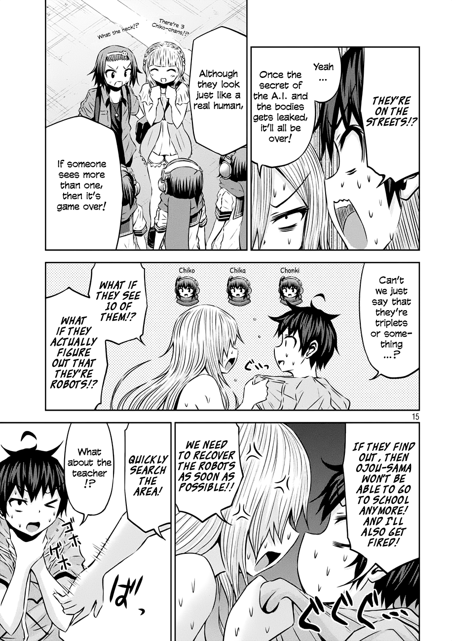 Chikotan, Kowareru Chapter 36 page 15 - Chapter 36: The swarm of Chiko-tans is overwhelming! That selfish guy's action made them more...!?