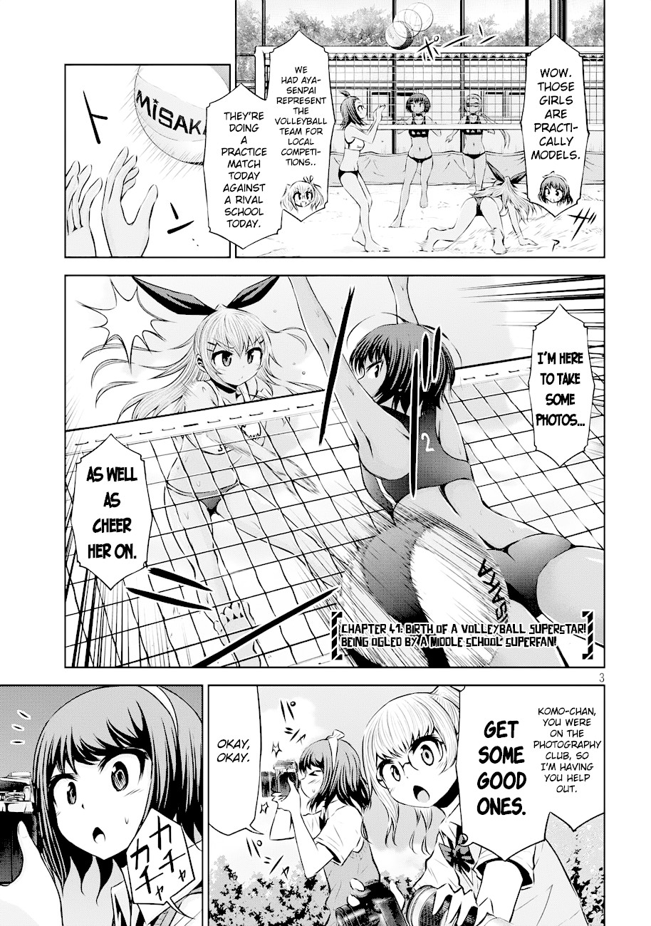 Chikotan, Kowareru Chapter 41 page 3 - Chapter 41: Birth of a Volleyball Superstar! Ogled by a Middle School Superfan!