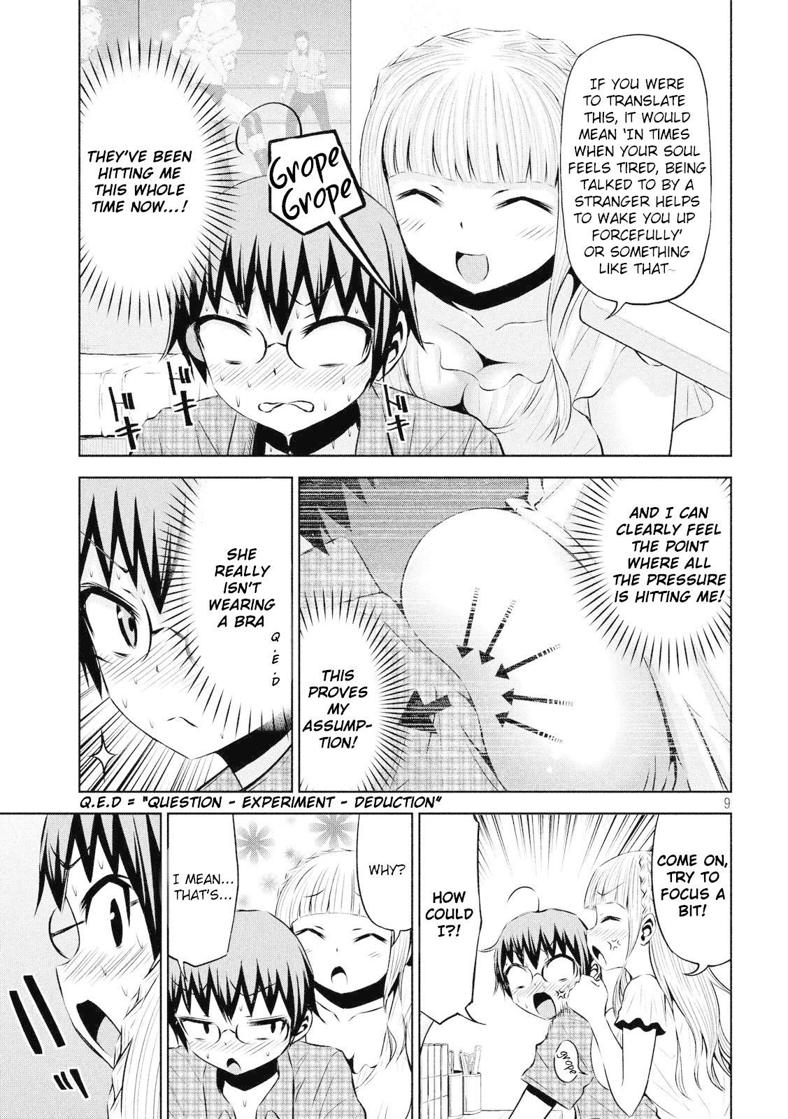Chikotan, Kowareru Chapter 42 page 10 - Chapter 42: Hiroyuki's Heart-Throbbing First Experience?! Hide Your Intention! Sana-sensei