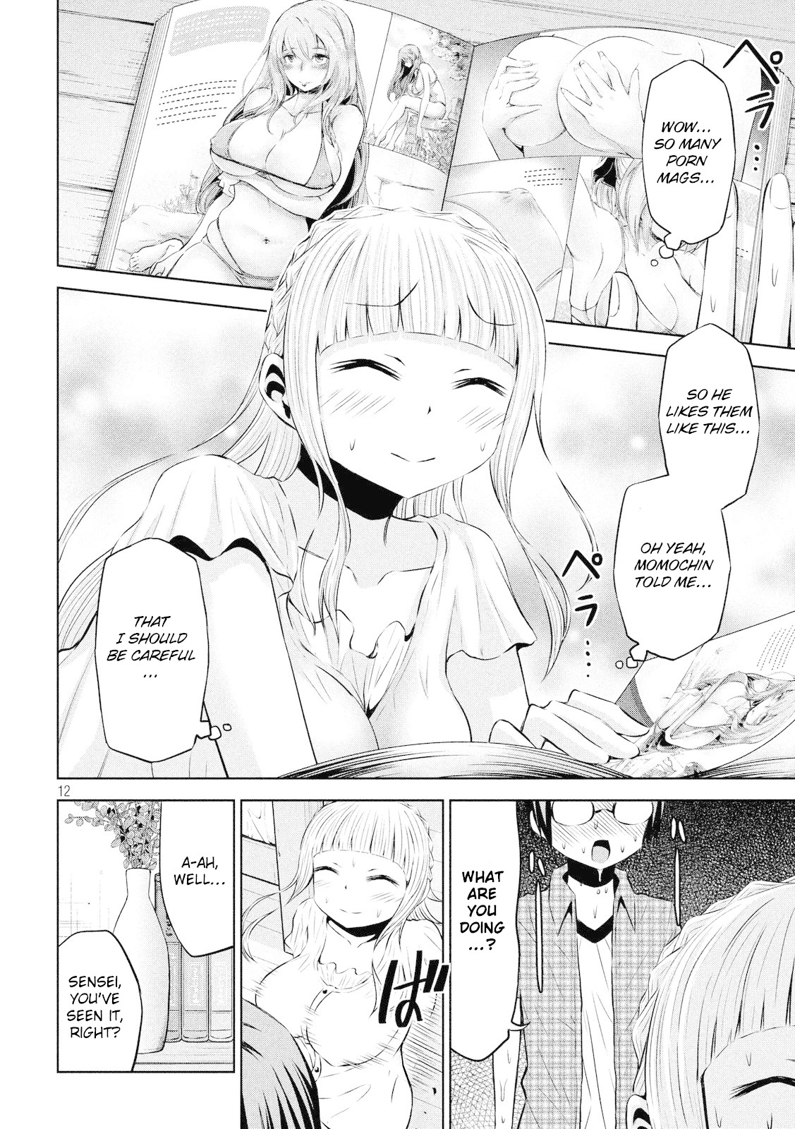 Chikotan, Kowareru Chapter 42 page 13 - Chapter 42: Hiroyuki's Heart-Throbbing First Experience?! Hide Your Intention! Sana-sensei