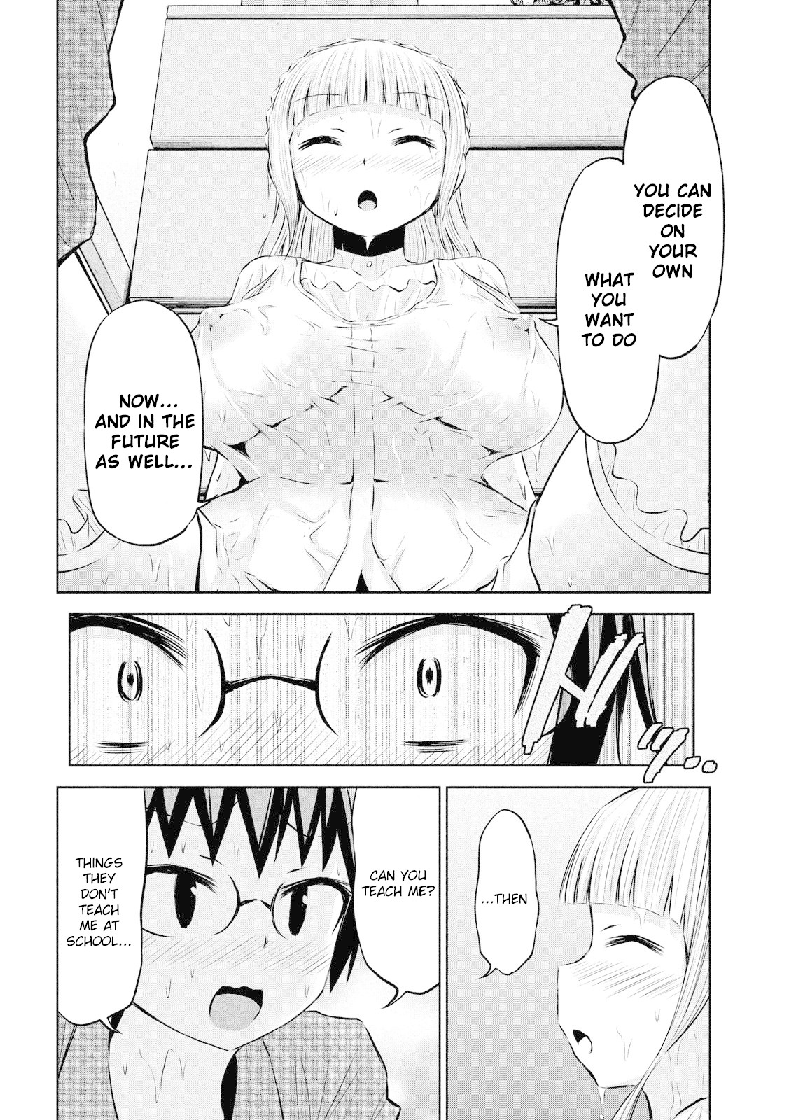 Chikotan, Kowareru Chapter 42 page 17 - Chapter 42: Hiroyuki's Heart-Throbbing First Experience?! Hide Your Intention! Sana-sensei