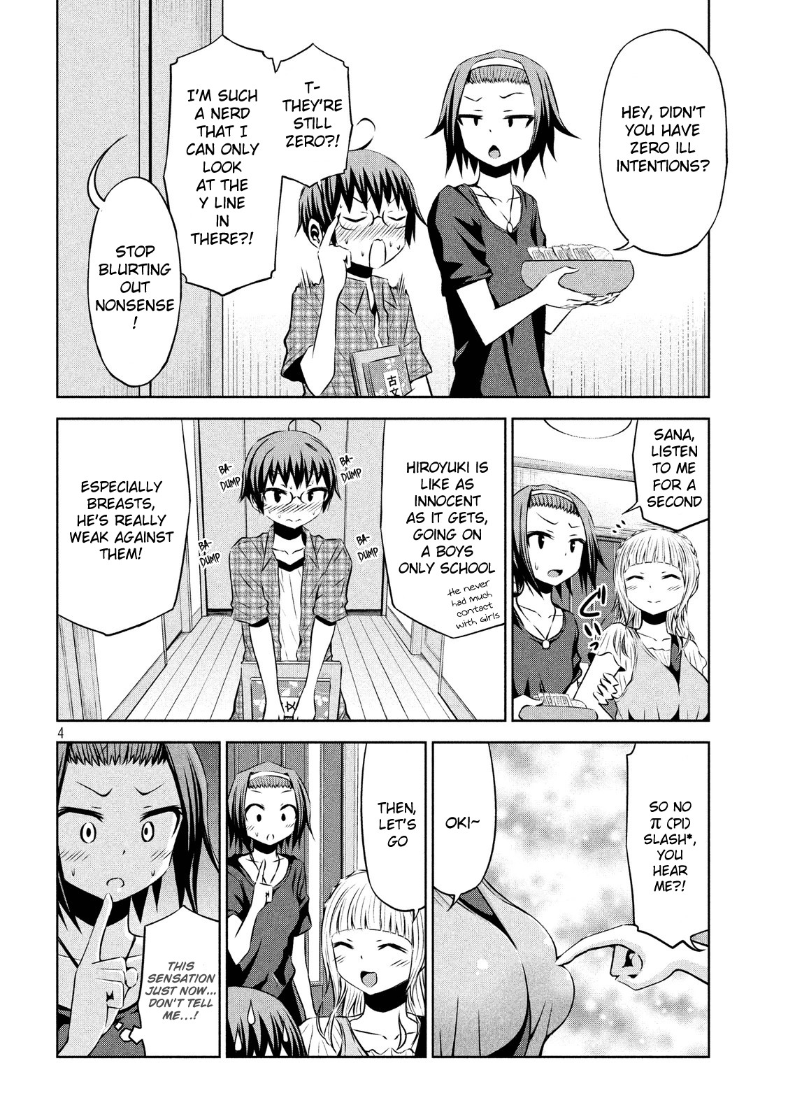 Chikotan, Kowareru Chapter 42 page 5 - Chapter 42: Hiroyuki's Heart-Throbbing First Experience?! Hide Your Intention! Sana-sensei