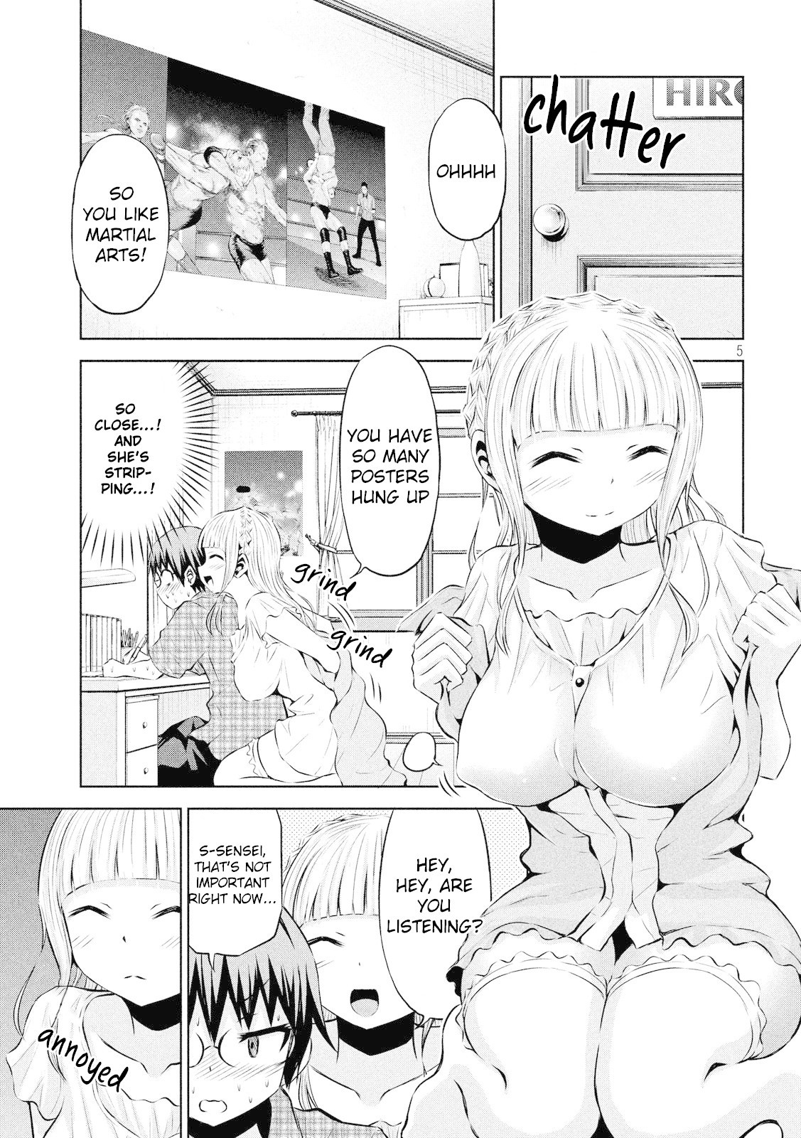 Chikotan, Kowareru Chapter 42 page 6 - Chapter 42: Hiroyuki's Heart-Throbbing First Experience?! Hide Your Intention! Sana-sensei