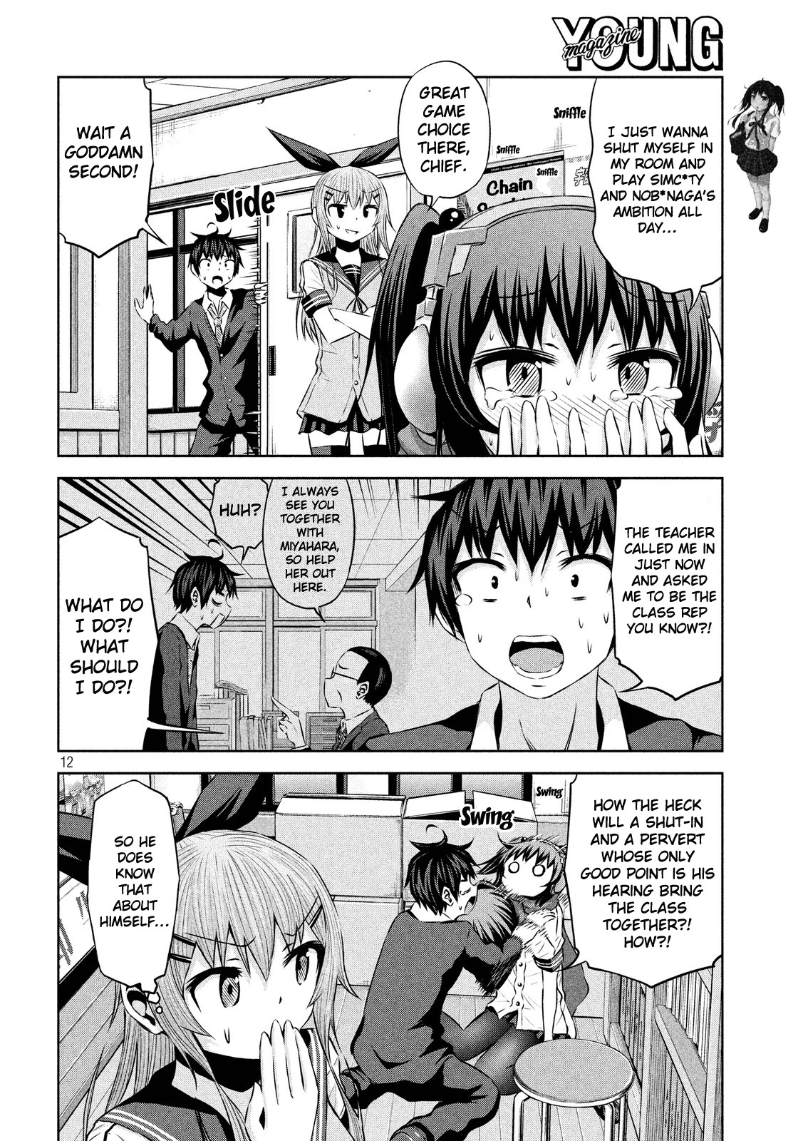 Chikotan, Kowareru Chapter 45 page 11 - Chapter 45: The New (?) Chiko-tan Becomes the Class's...?