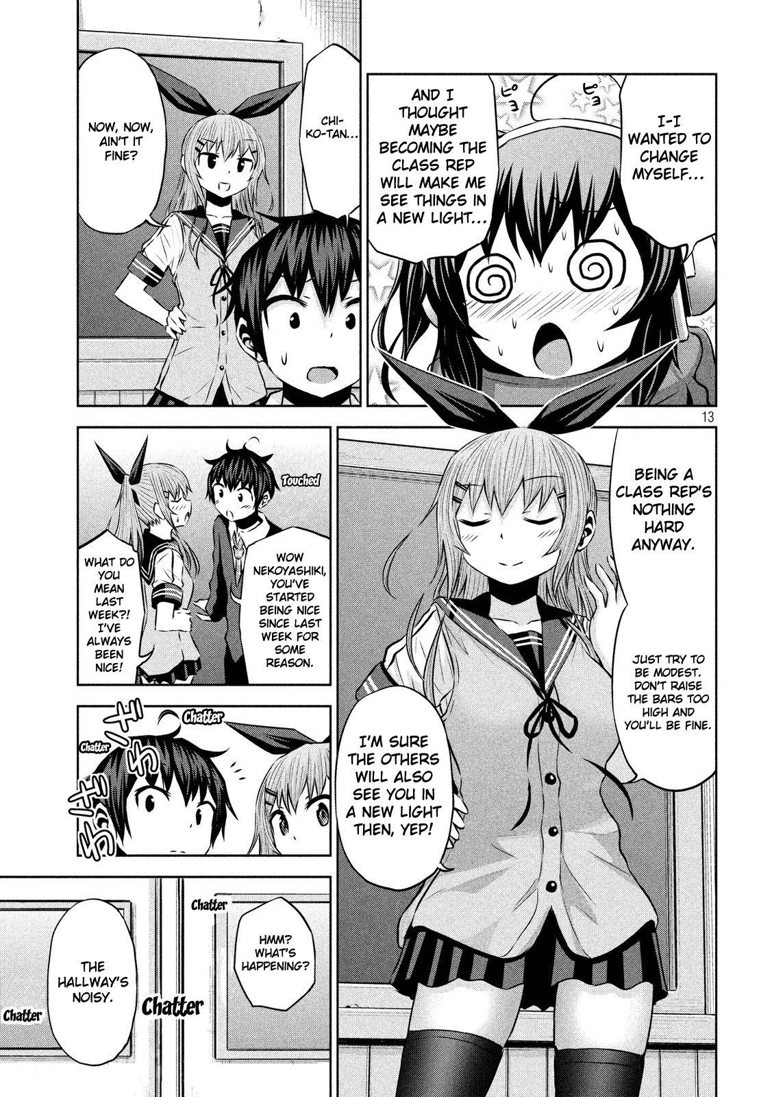 Chikotan, Kowareru Chapter 45 page 12 - Chapter 45: The New (?) Chiko-tan Becomes the Class's...?