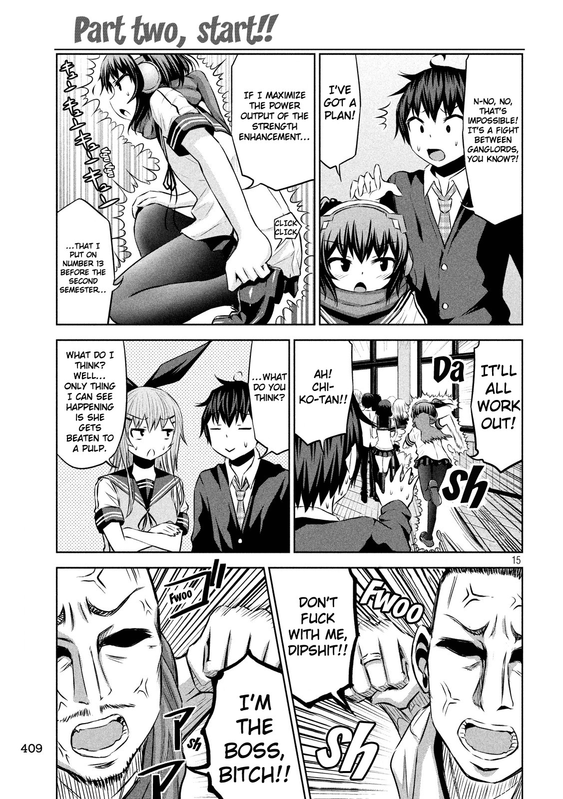 Chikotan, Kowareru Chapter 45 page 14 - Chapter 45: The New (?) Chiko-tan Becomes the Class's...?