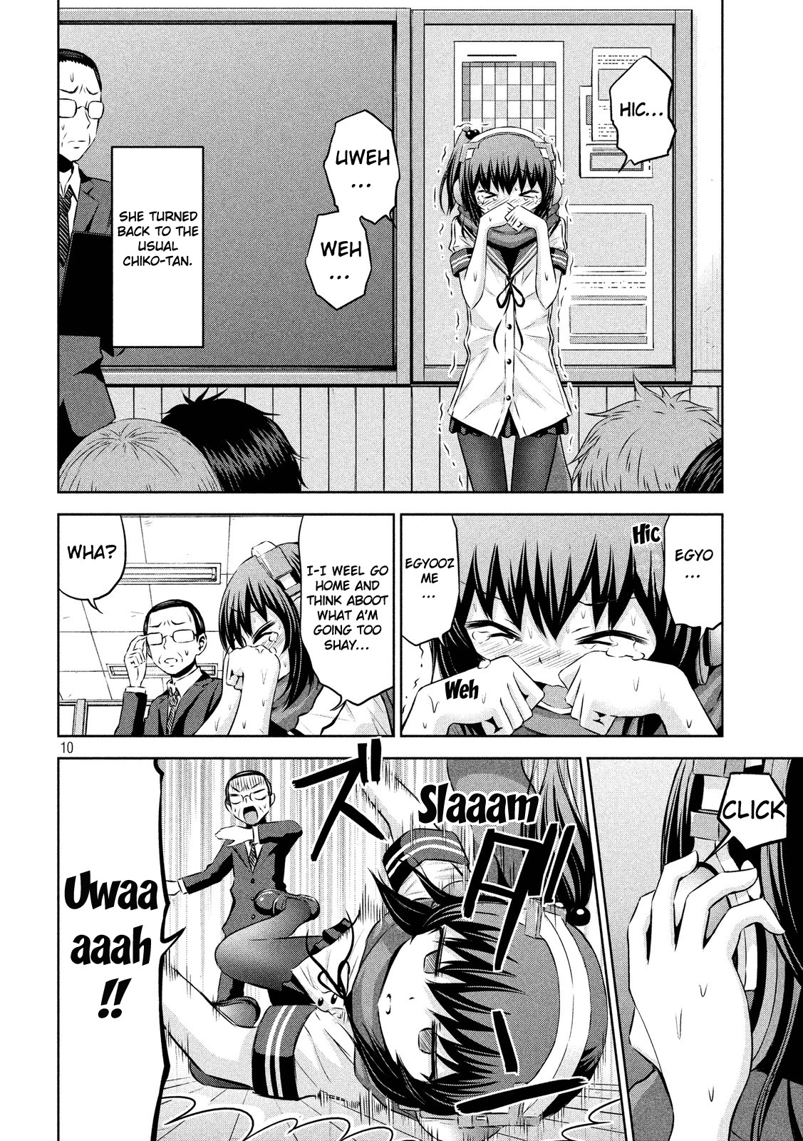 Chikotan, Kowareru Chapter 45 page 9 - Chapter 45: The New (?) Chiko-tan Becomes the Class's...?
