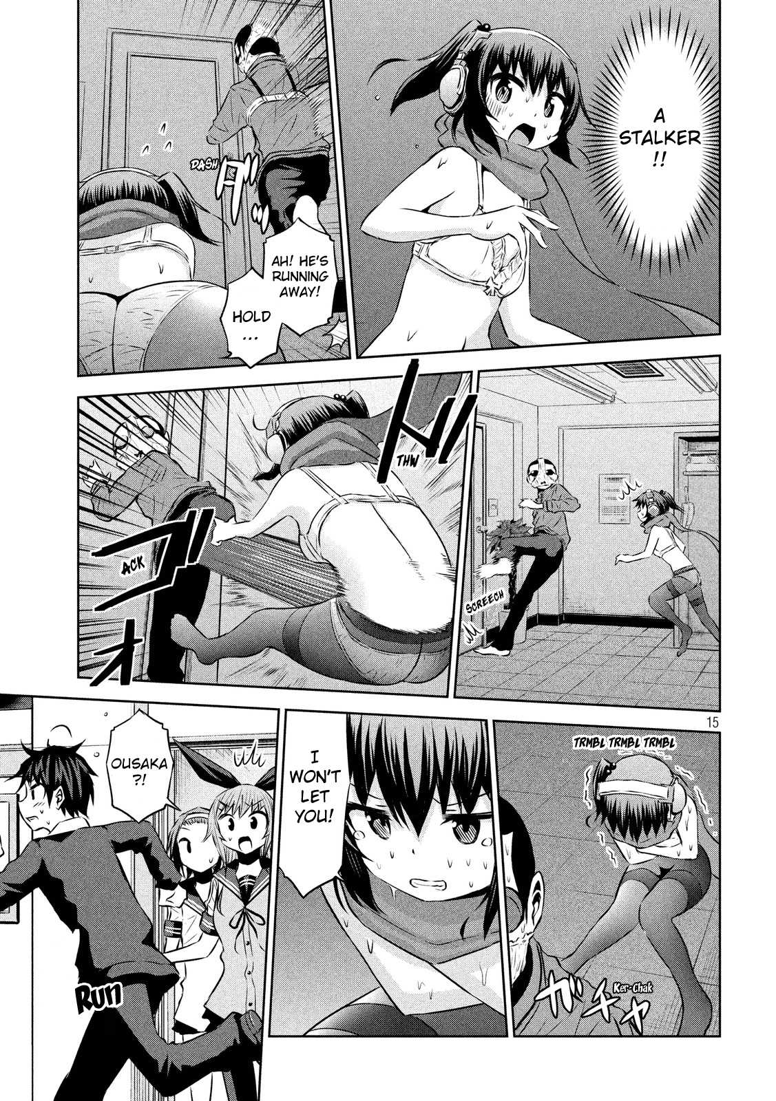 Chikotan, Kowareru Chapter 46 page 15 - Chapter 46: Class Prez Chiko and the Stolen Panties! The Thief's True Identity Is...?!