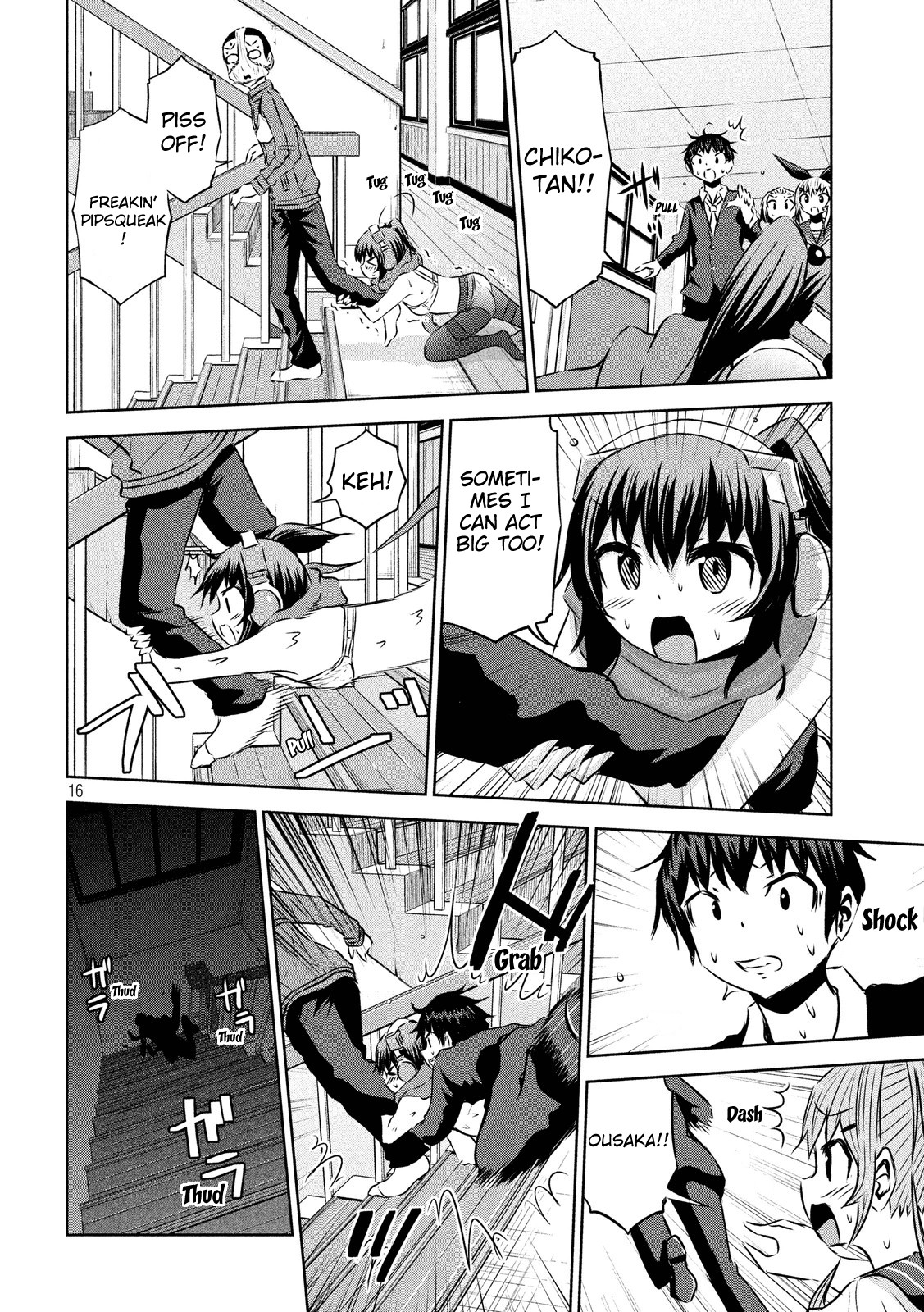 Chikotan, Kowareru Chapter 46 page 16 - Chapter 46: Class Prez Chiko and the Stolen Panties! The Thief's True Identity Is...?!