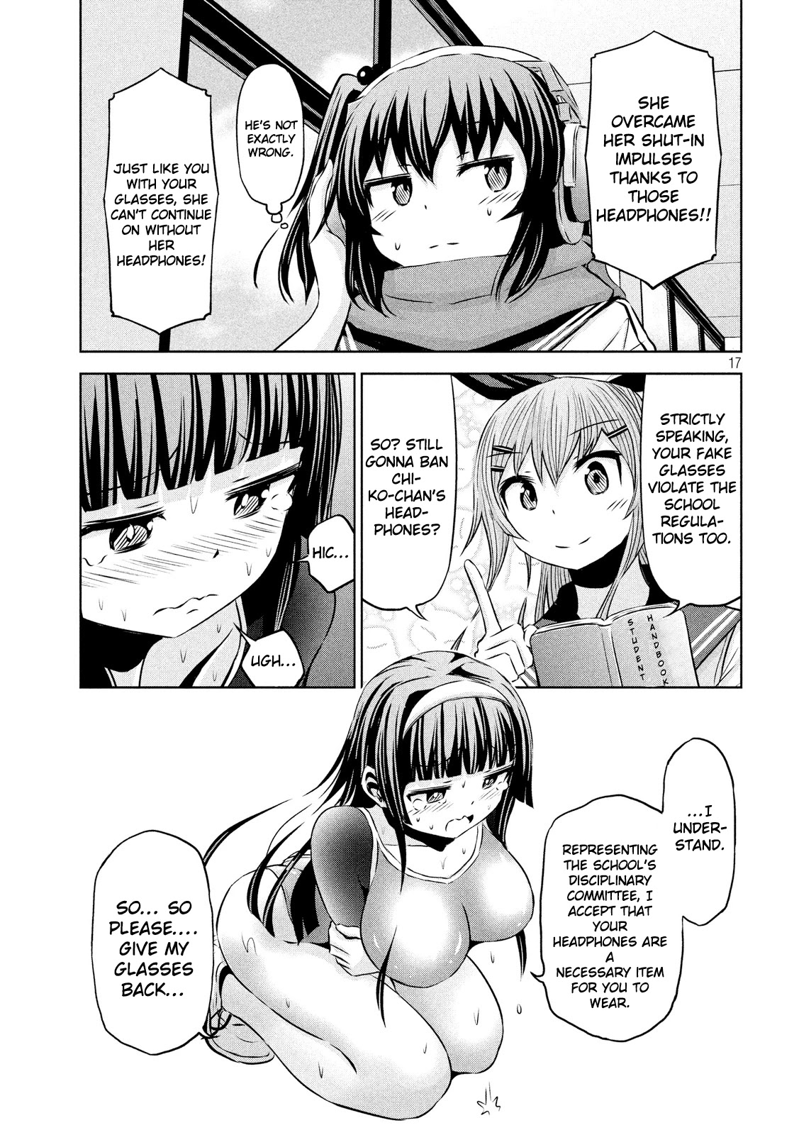 Chikotan, Kowareru Chapter 47 page 17 - Chapter 47: Chiko, In A Pinch?! The Disciplinary Commitee Chairman, Komagome Julia's Visit!