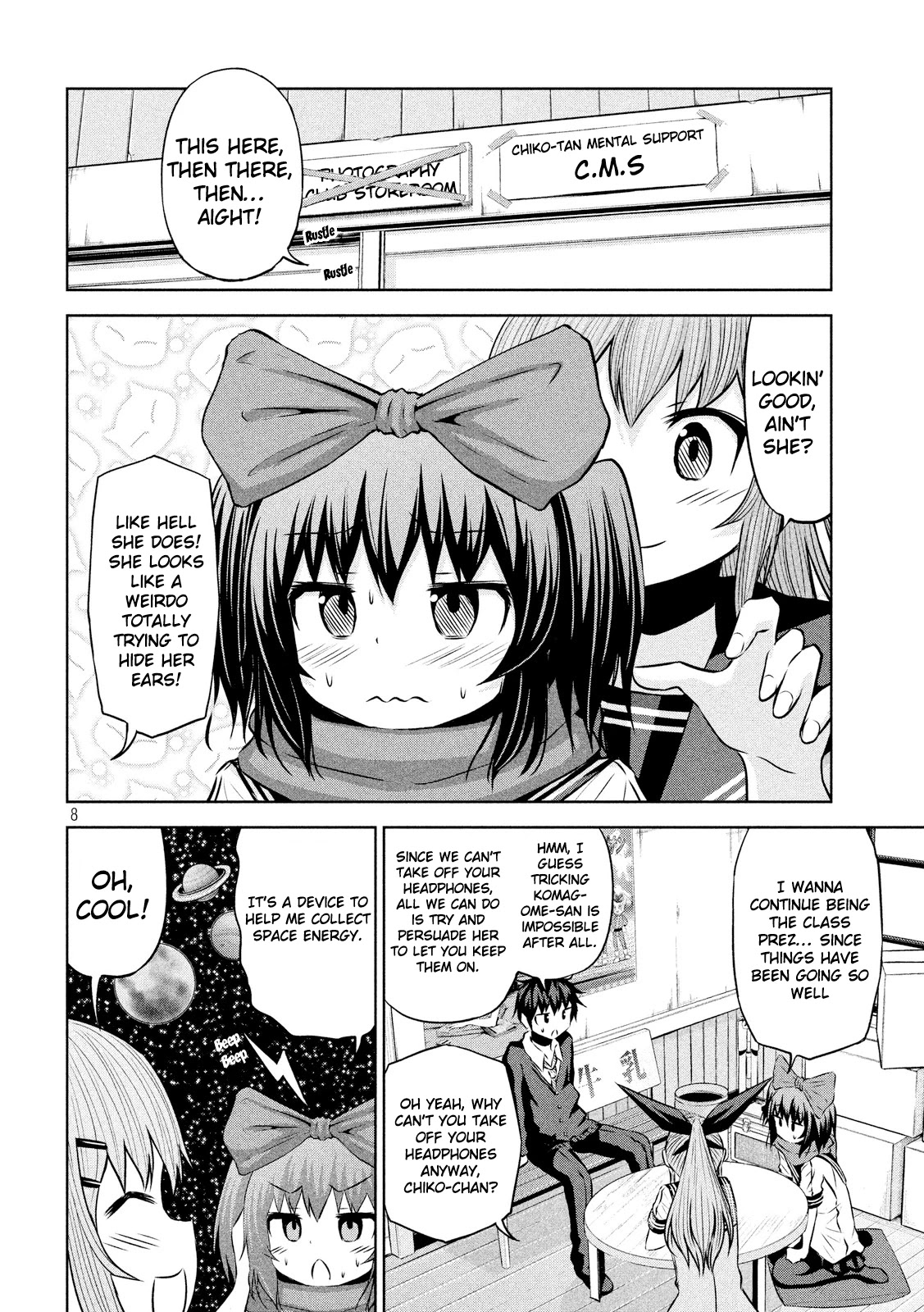 Chikotan, Kowareru Chapter 47 page 8 - Chapter 47: Chiko, In A Pinch?! The Disciplinary Commitee Chairman, Komagome Julia's Visit!