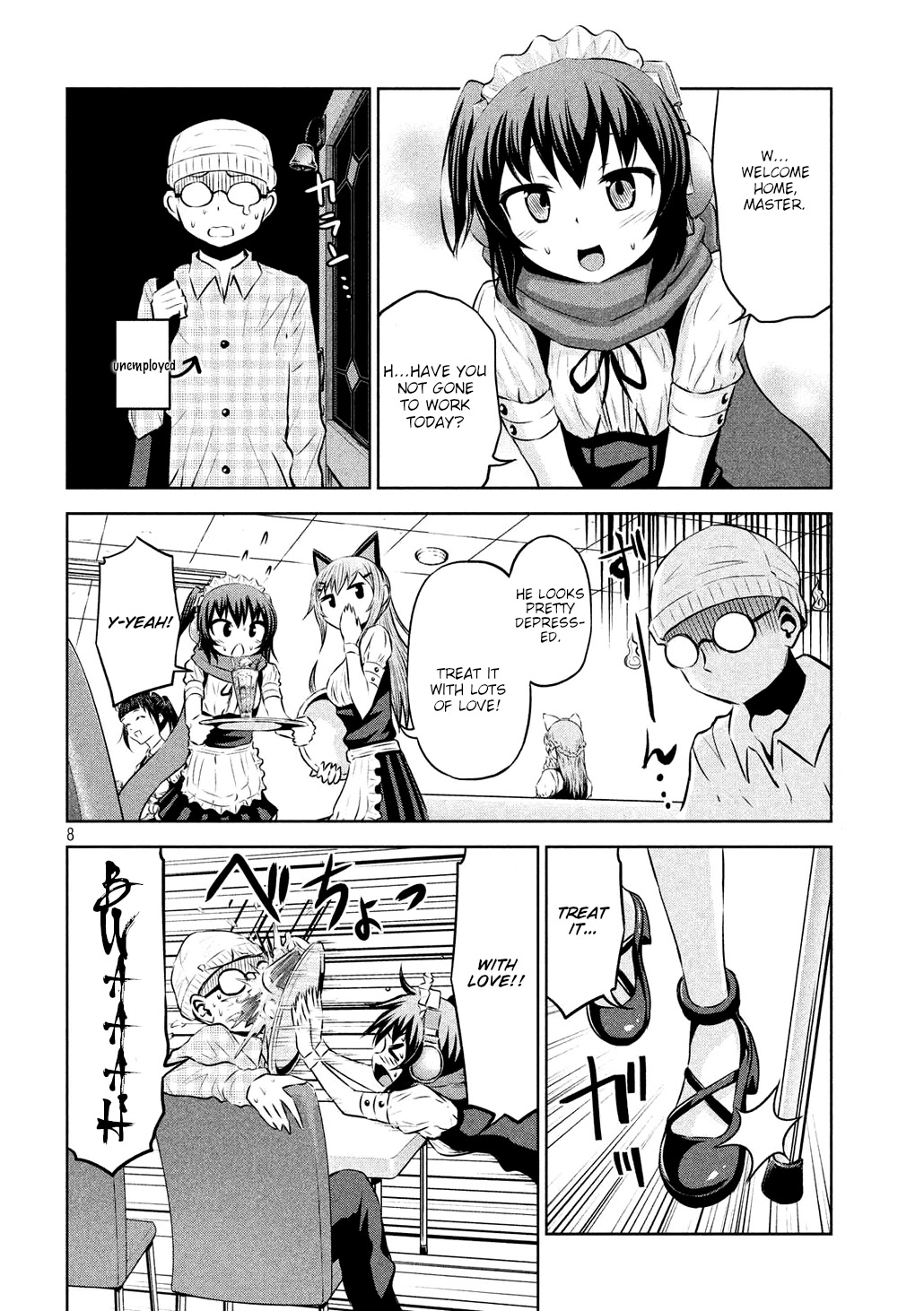 Chikotan, Kowareru Chapter 50 page 4 - Chapter 50: The Maiden's Explosion