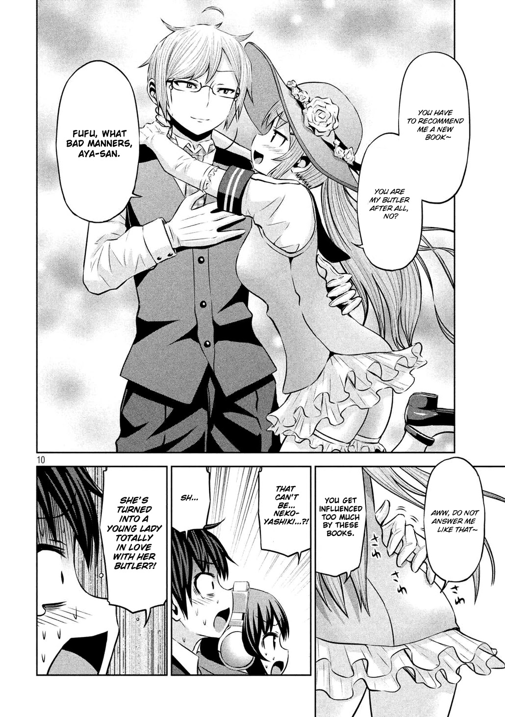 Chikotan, Kowareru Chapter 54 page 10 - Chapter 54: Nekoyashiki is in the Palm of Uguisudani's Hand?! The Counter-Attack from Chiko-Saka-Myu!!