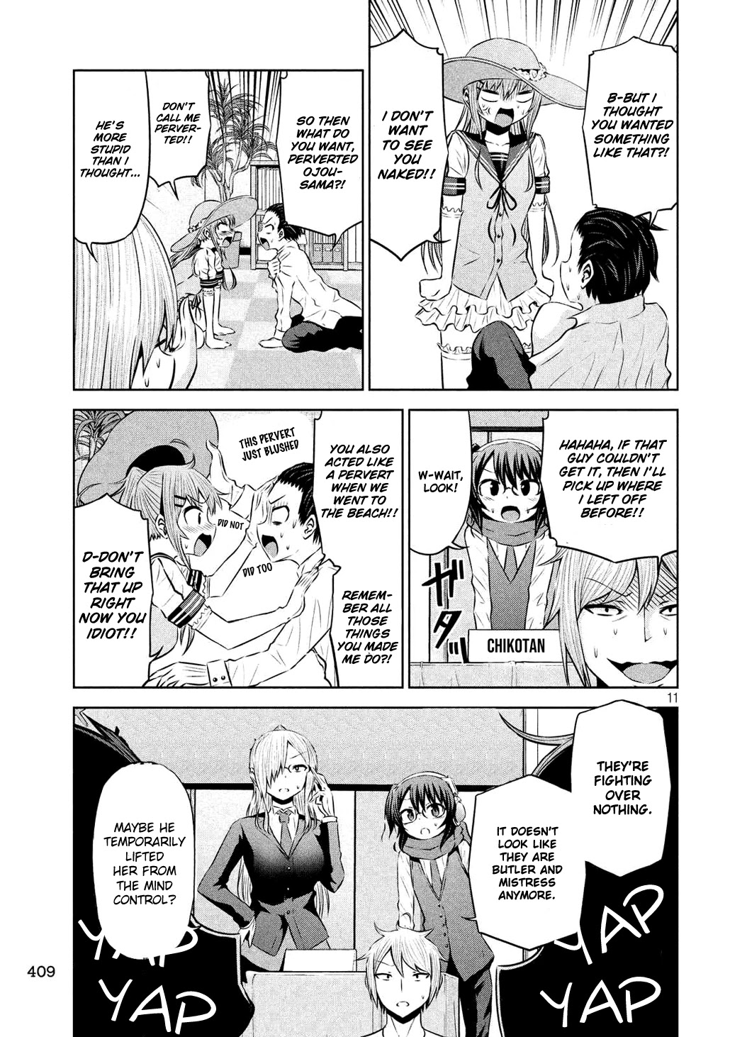 Chikotan, Kowareru Chapter 55 page 11 - Chapter 55: The Decisive Battle between Uguisudani and Ousaka!! Who Will Nekoyashiki Choose?!