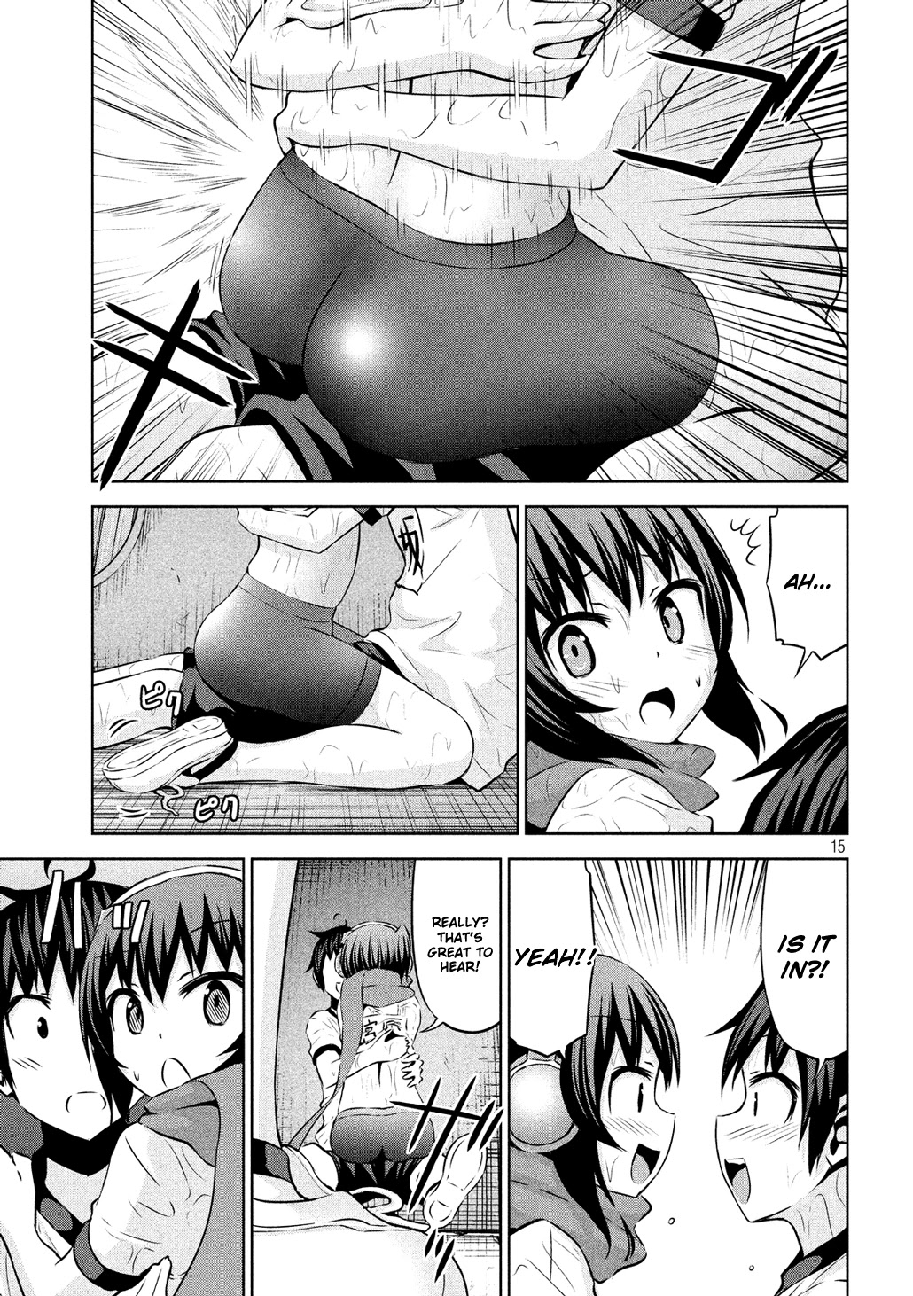 Chikotan, Kowareru Chapter 56 page 15 - Chapter 56: Alone with Chikotan in the Park...on a Rainy Day...Will It Come to "That"?!