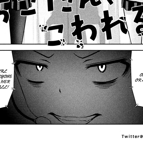 Chikotan, Kowareru Chapter 57: The Final Boss Has Arrived! Here Comes the Student Council President, Okamachi Reina!! cover