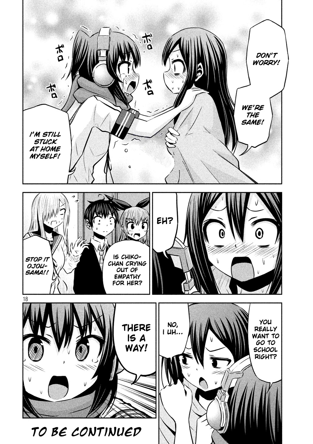 Chikotan, Kowareru Chapter 59 page 18 - Chapter 59: Chiko Corners the Student Council President!! What is Her True Identity?!