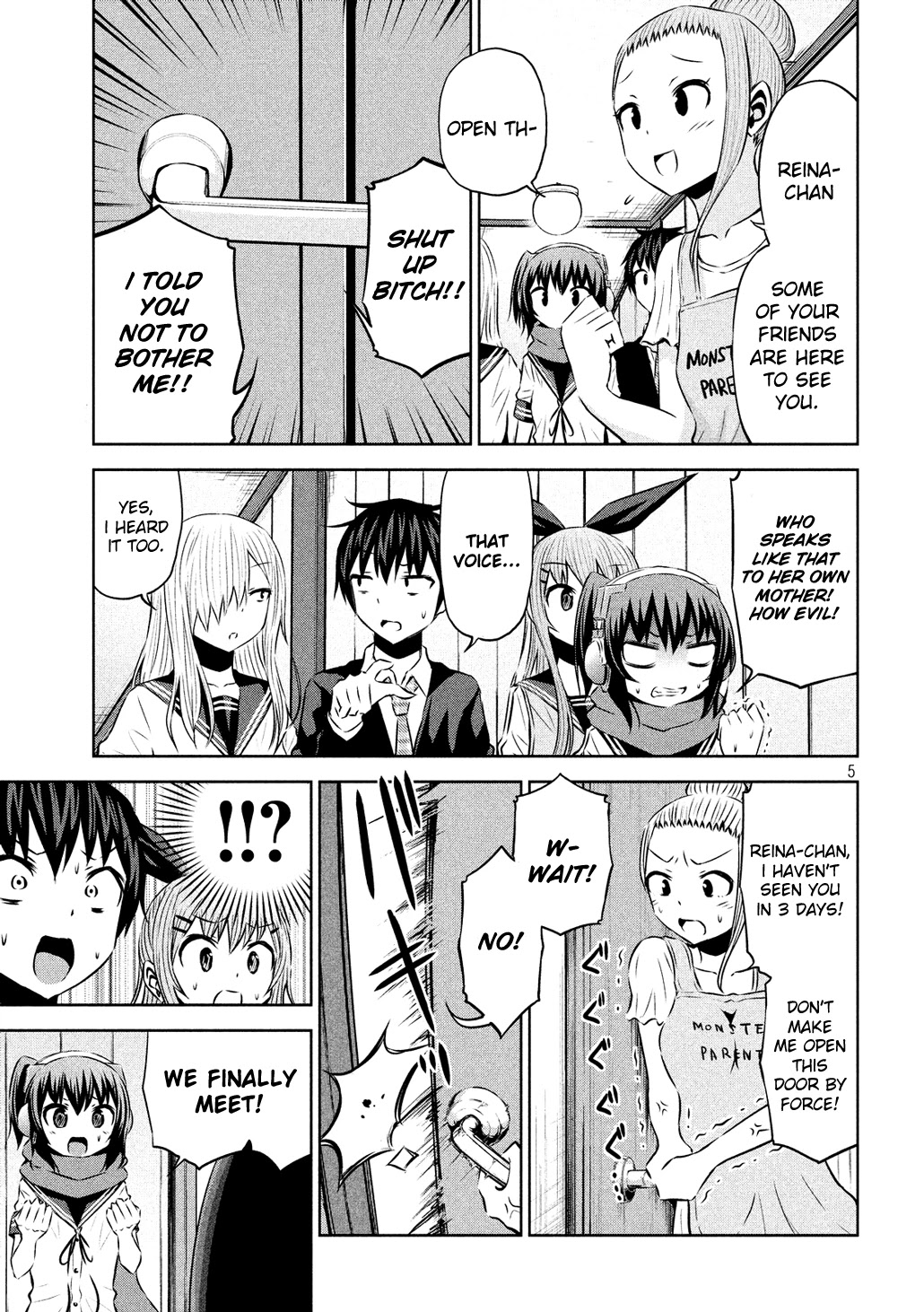 Chikotan, Kowareru Chapter 59 page 5 - Chapter 59: Chiko Corners the Student Council President!! What is Her True Identity?!