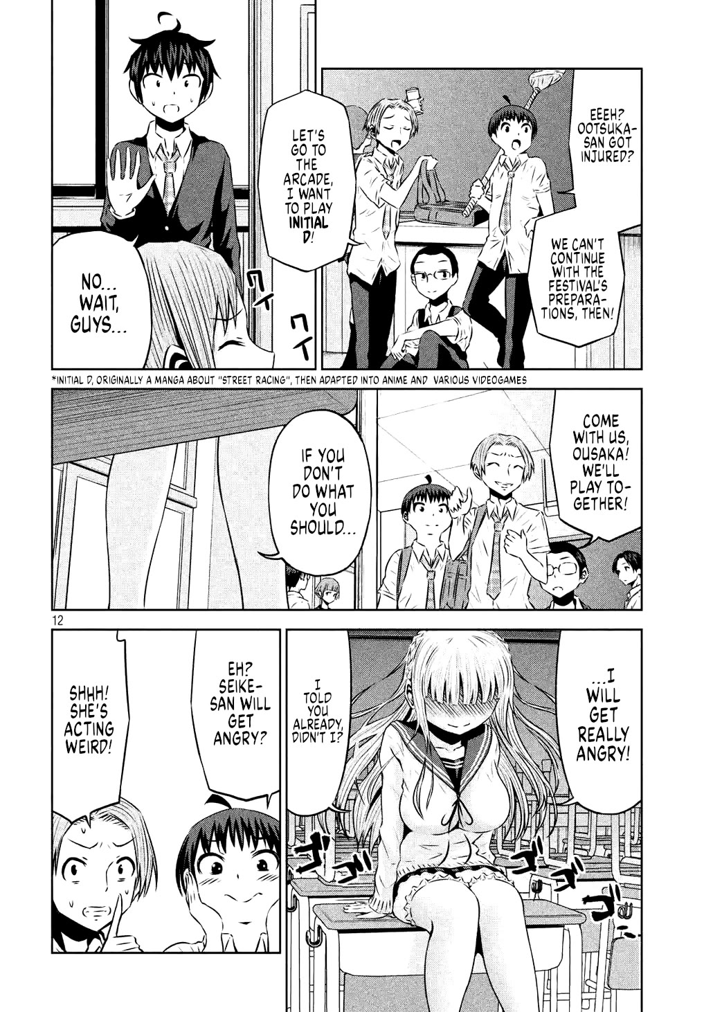 Chikotan, Kowareru Chapter 62 page 13 - Chapter 62: That hot girl finally awakens! Will her love save class 1-F? [LE]