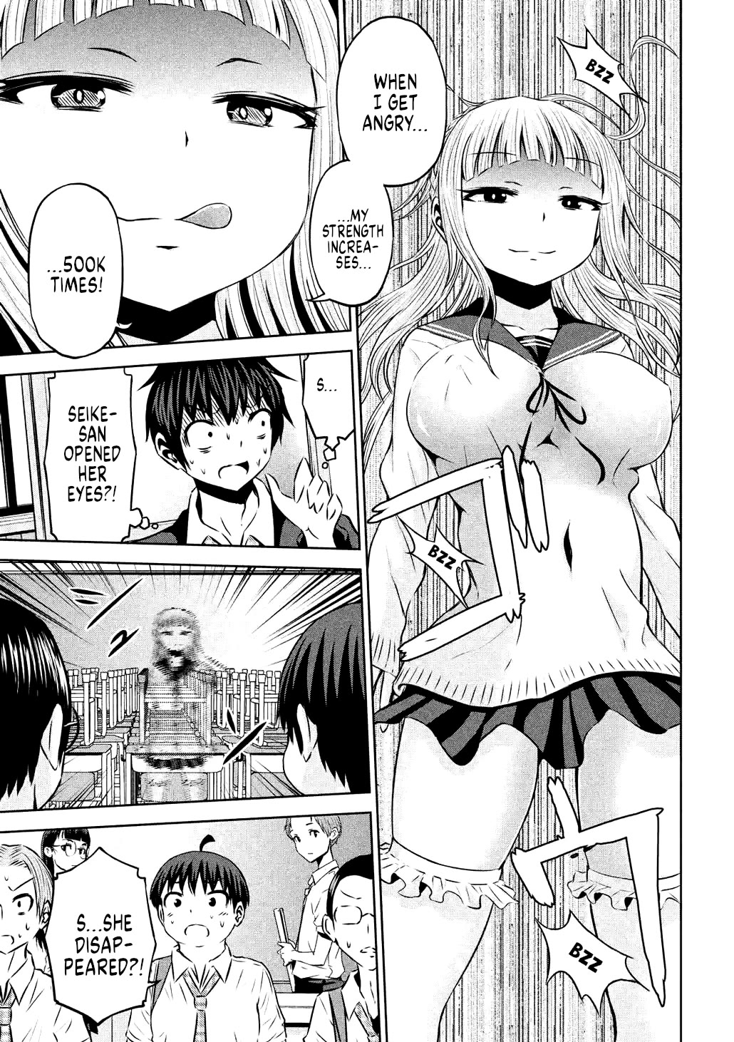 Chikotan, Kowareru Chapter 62 page 14 - Chapter 62: That hot girl finally awakens! Will her love save class 1-F? [LE]
