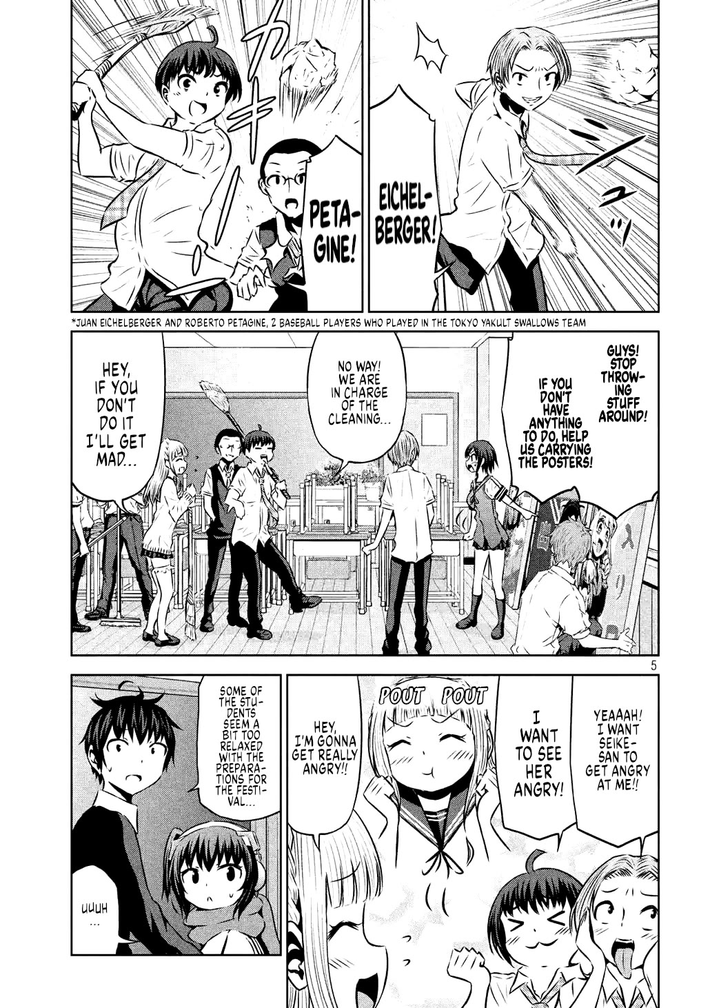 Chikotan, Kowareru Chapter 62 page 6 - Chapter 62: That hot girl finally awakens! Will her love save class 1-F? [LE]