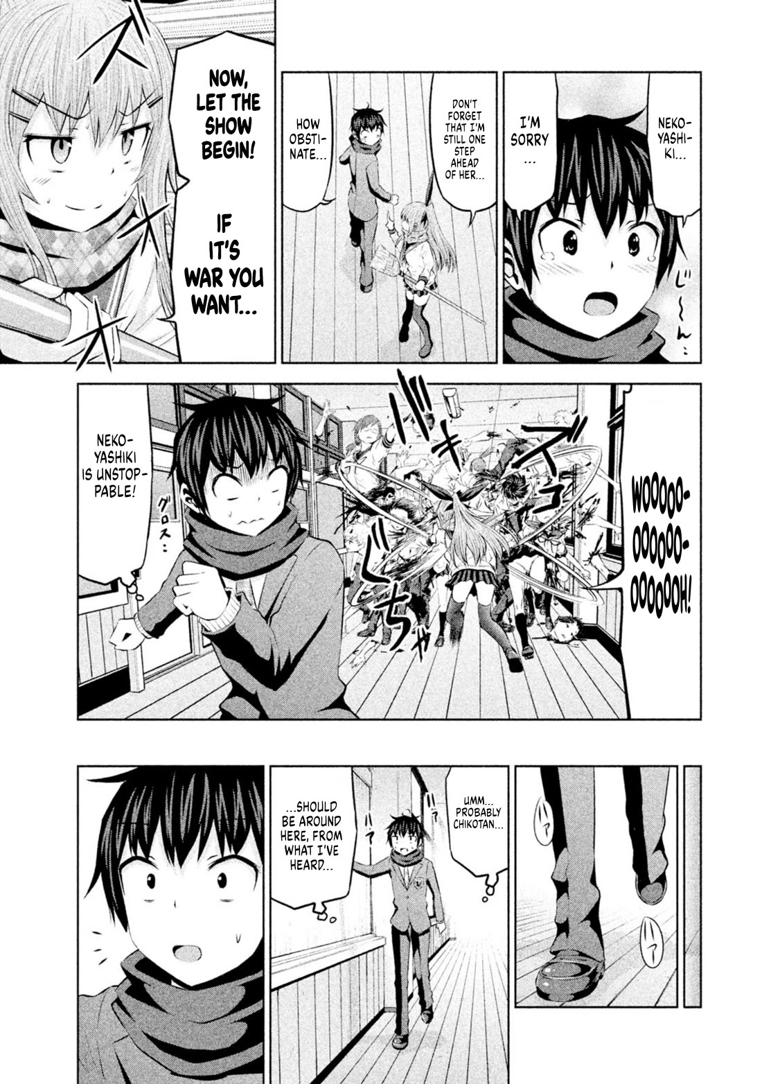 Chikotan, Kowareru Chapter 68 page 11 - Chapter 68: Last 2 chapters! In a mysterious underground facility, a chaotic drone rampage! What awaits us at the end?
