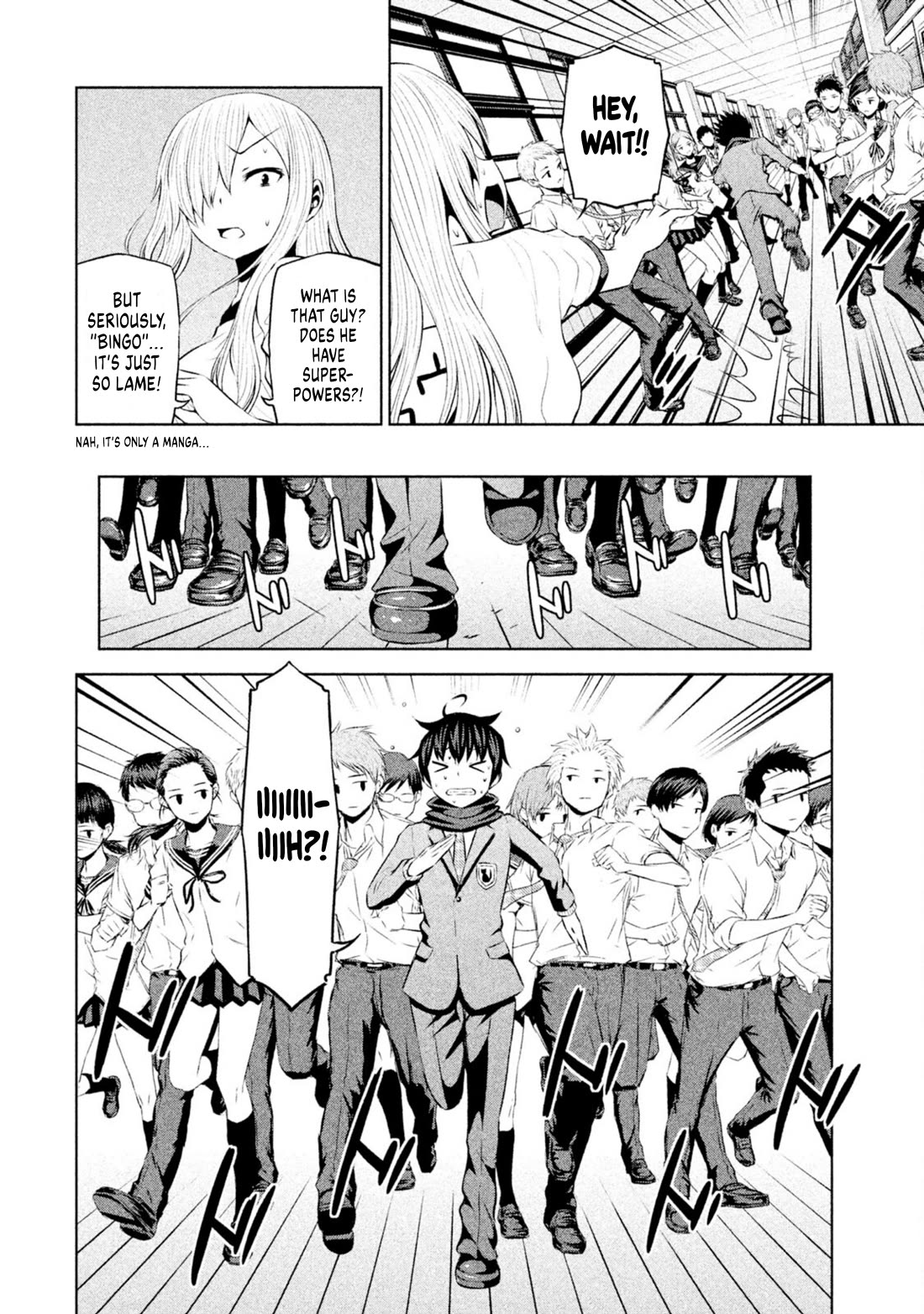 Chikotan, Kowareru Chapter 68 page 6 - Chapter 68: Last 2 chapters! In a mysterious underground facility, a chaotic drone rampage! What awaits us at the end?