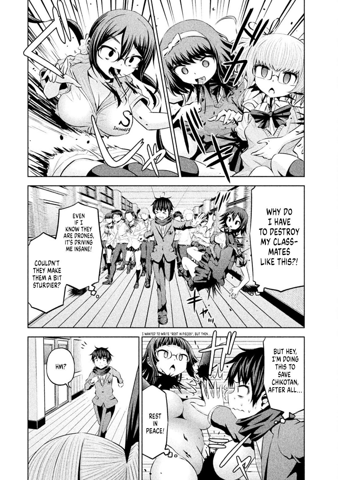 Chikotan, Kowareru Chapter 68 page 8 - Chapter 68: Last 2 chapters! In a mysterious underground facility, a chaotic drone rampage! What awaits us at the end?