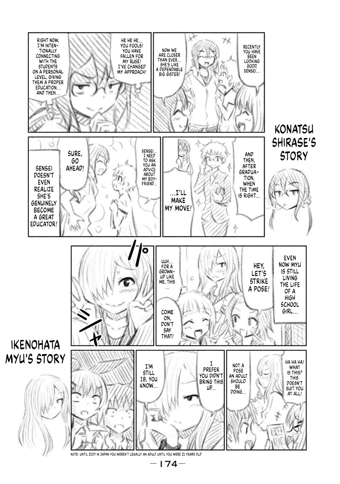 Chikotan, Kowareru Chapter 69.5 page 2 - Chapter 69.5: extra chapter (codename: "fugyu")