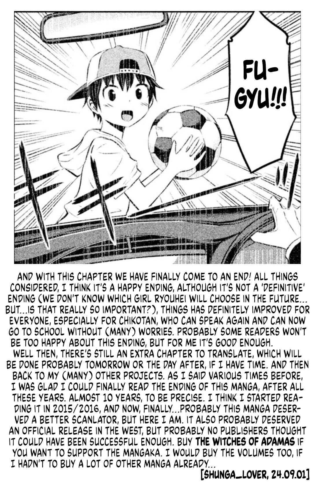 Chikotan, Kowareru Chapter 69 page 23 - Chapter 69: Chikotan can break! [END]
