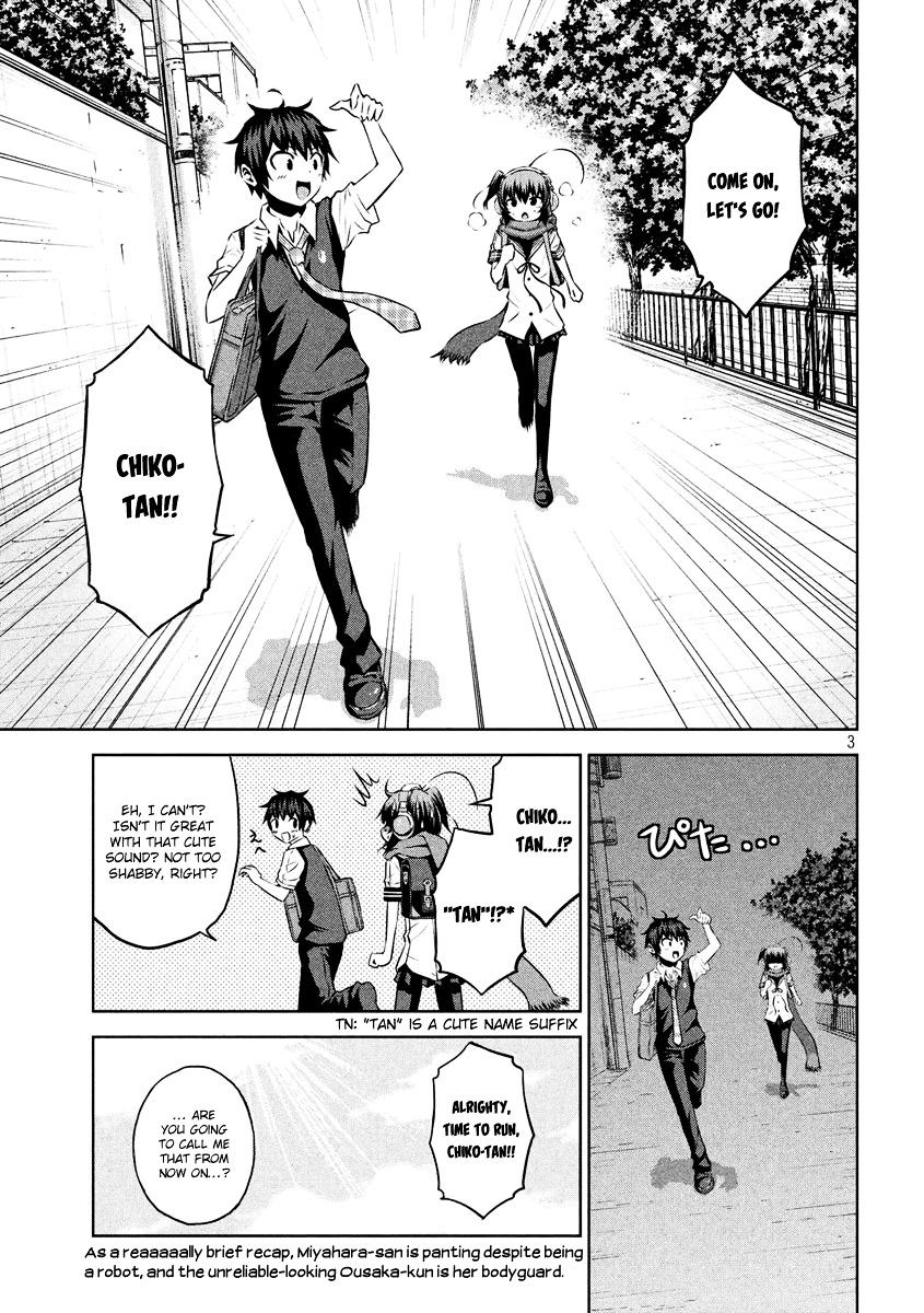 Chikotan, Kowareru Chapter 8 page 3 - Chapter 8 : A Newly Discovered Feature of Chiko? That Soup is JK-styled